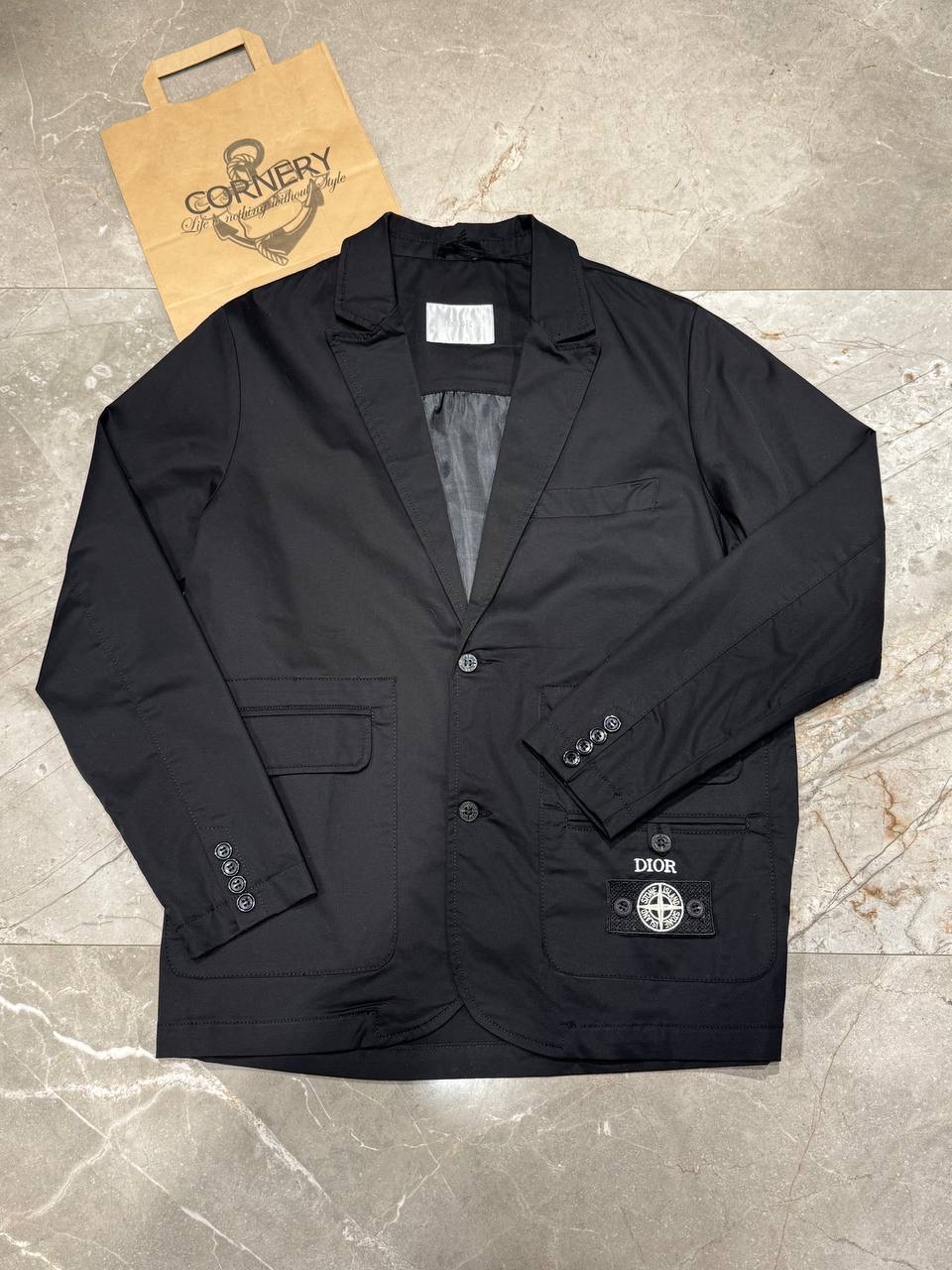 Пиджак Dior x Stone Island