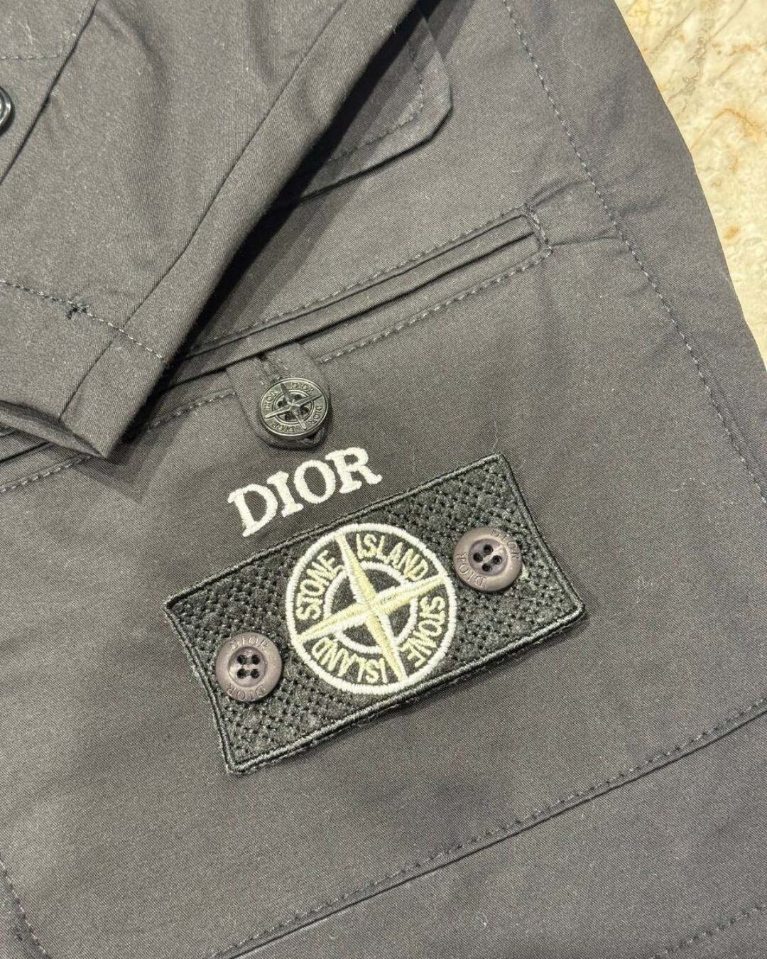 Пиджак Dior x Stone Island — изображение 8