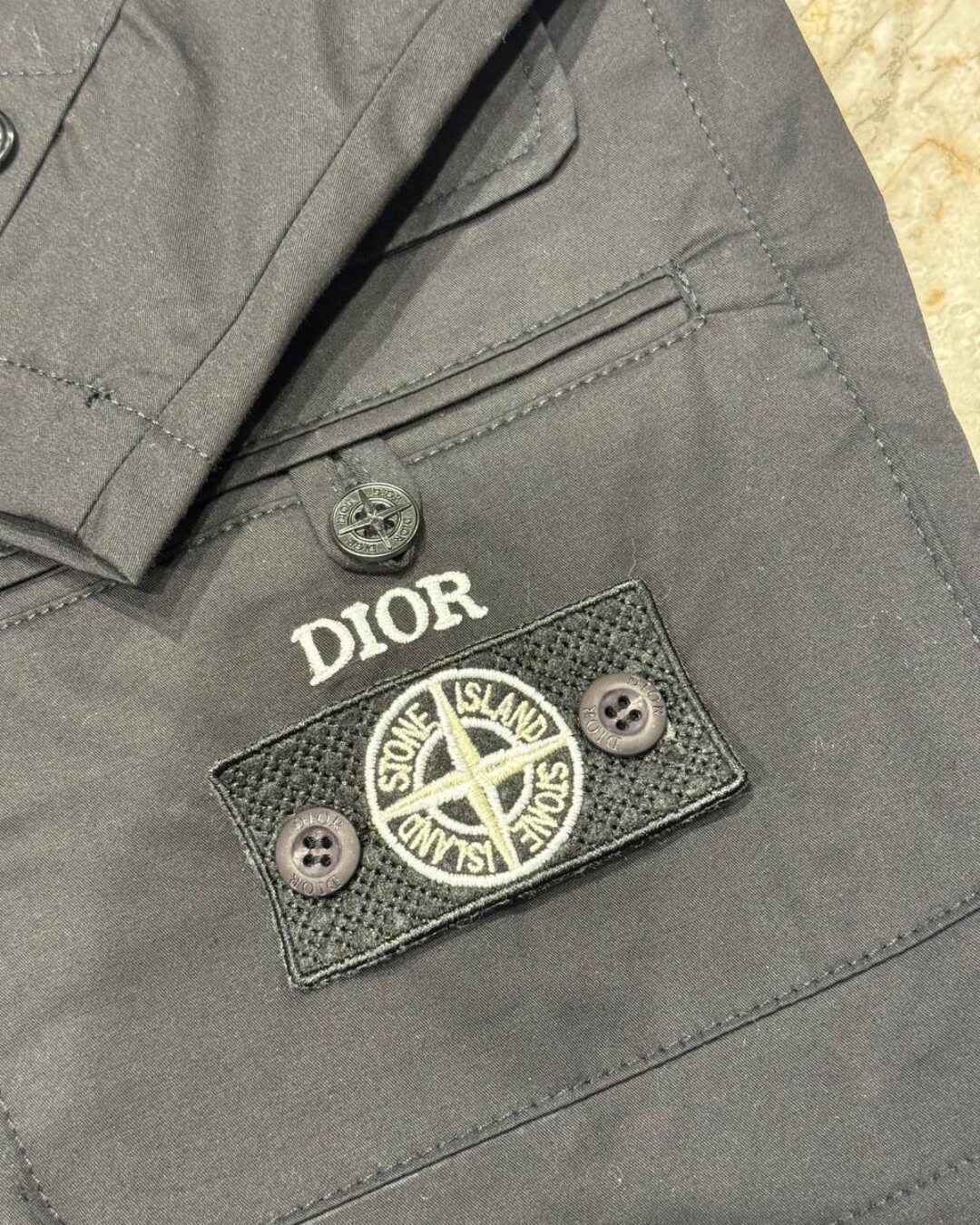 Пиджак Dior x Stone Island — изображение 8