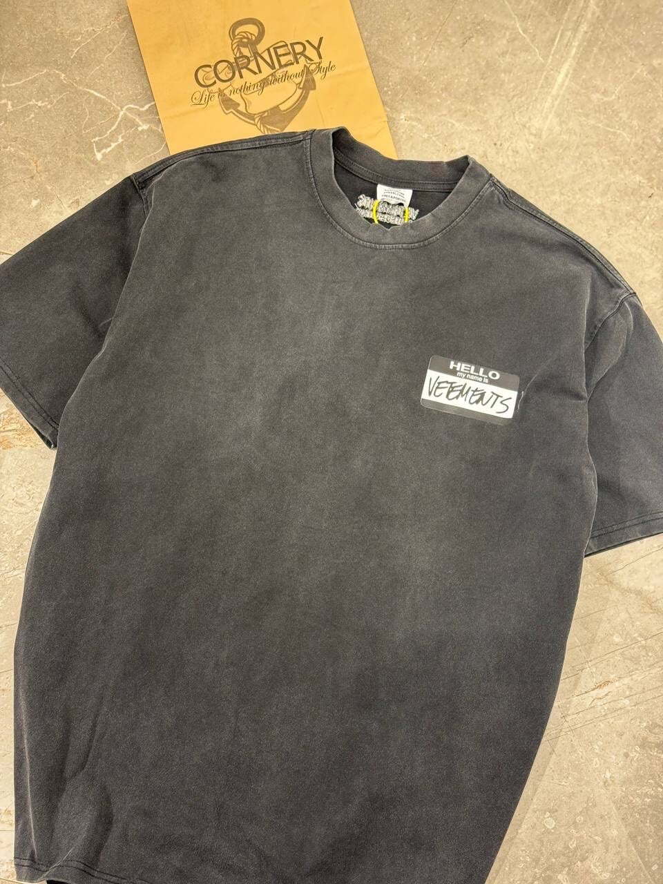 Футболка Vetements My Name Is — фото 6