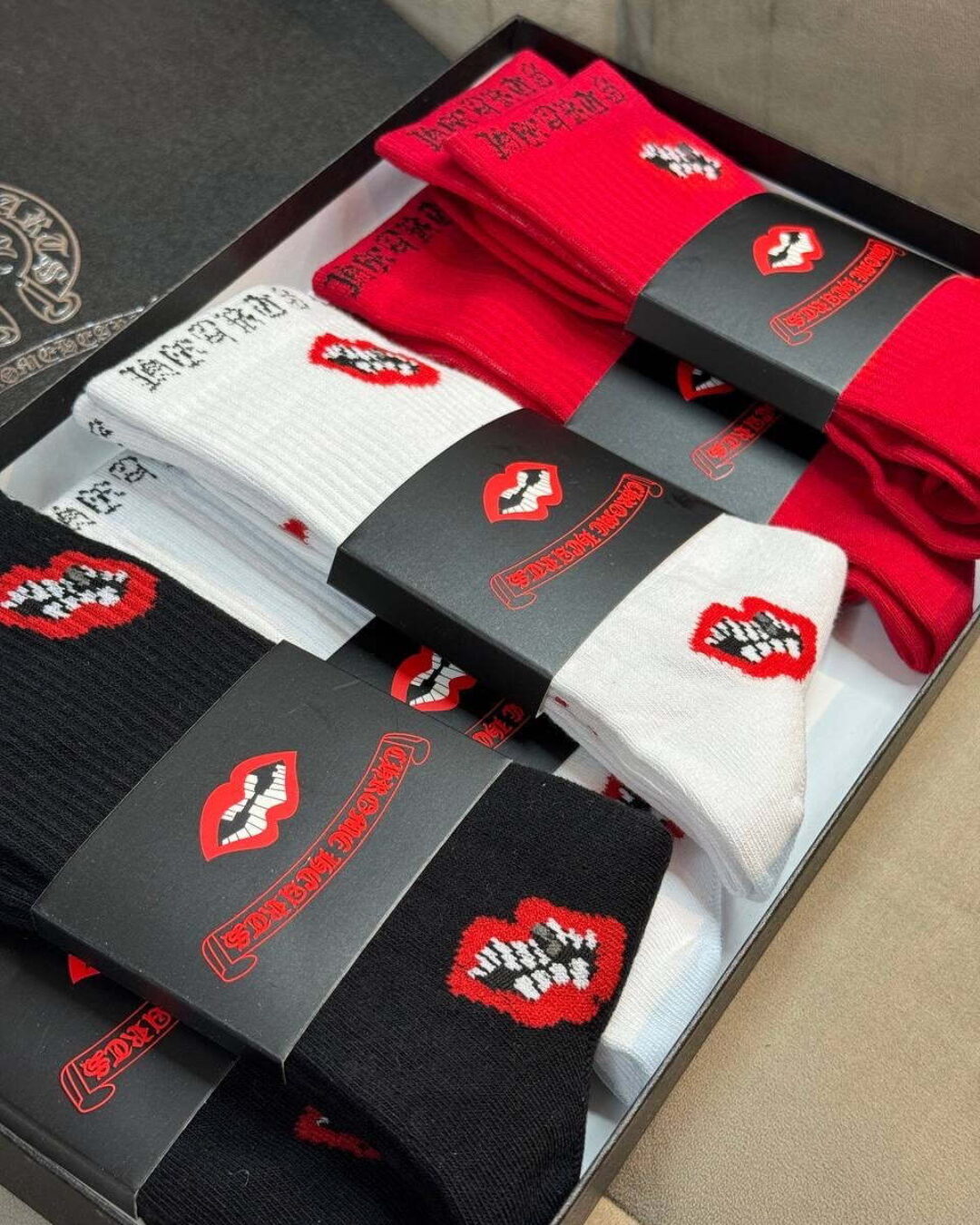 Комплект носков Chrome Hearts 6 шт. — изображение 3