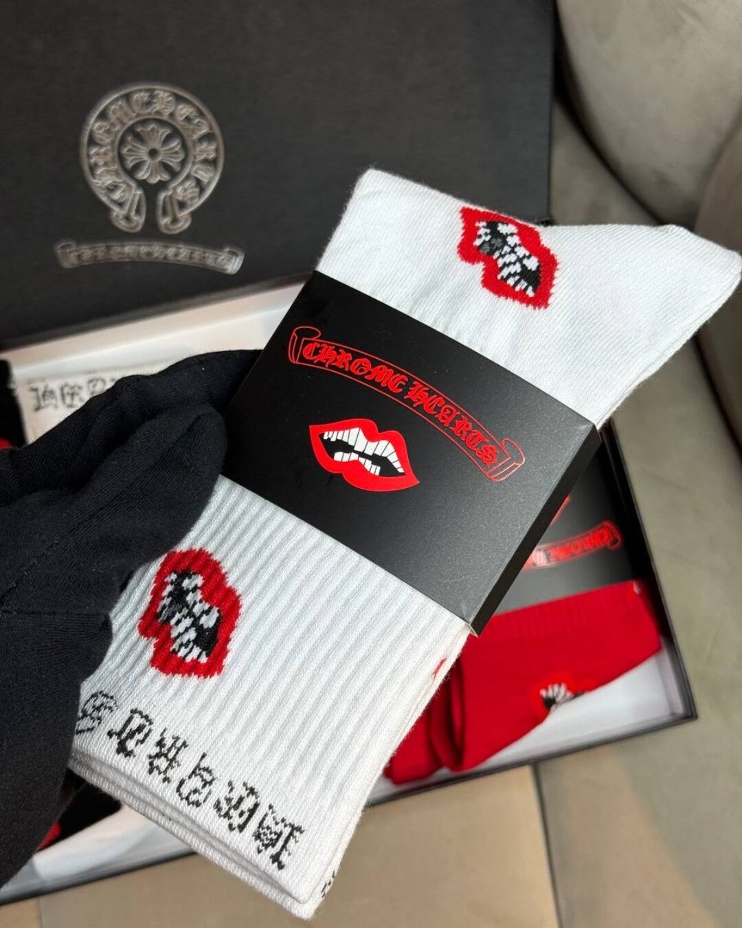 Комплект носков Chrome Hearts 6 шт. — изображение 2