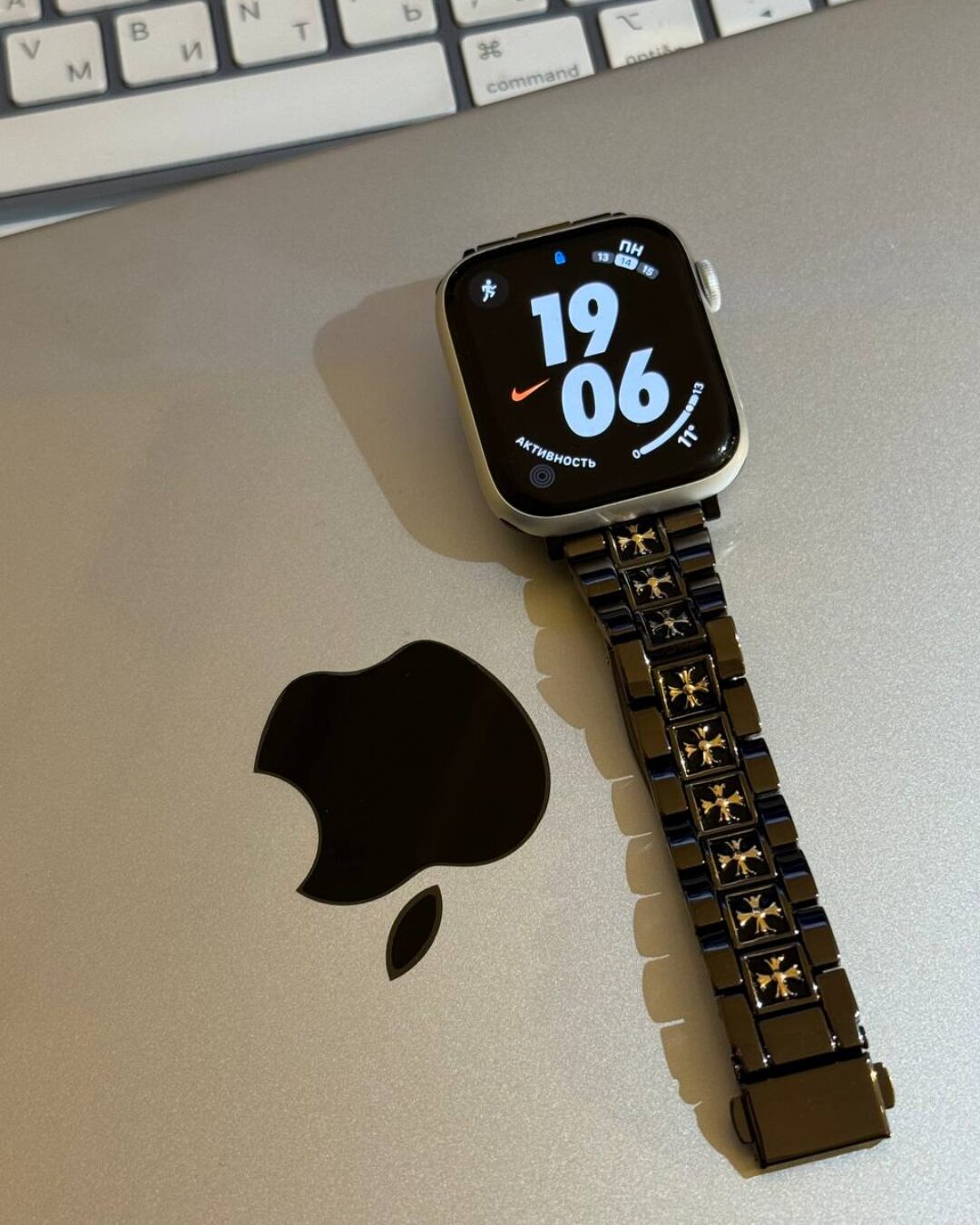 Браслет Chrome Hearts (Apple Watch 42/44/45/49) — изображение 5