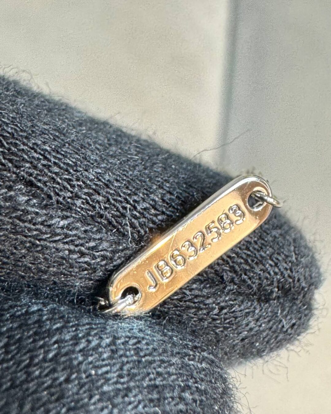 Колье Van Cleef & Arpels Vintage Alhambra (Silver/Black/Mono) — изображение 5