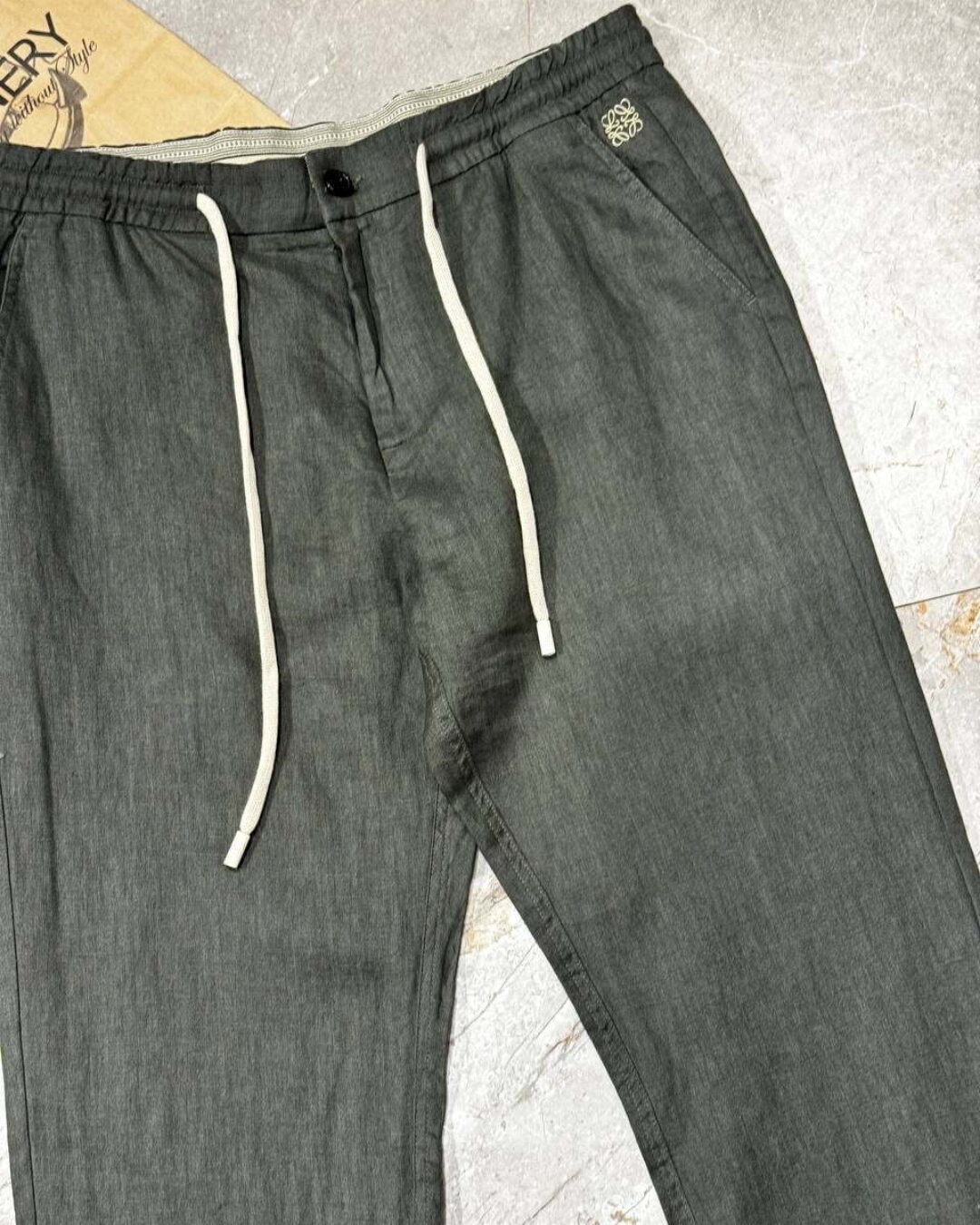 Льняные штаны Loewe — изображение 5