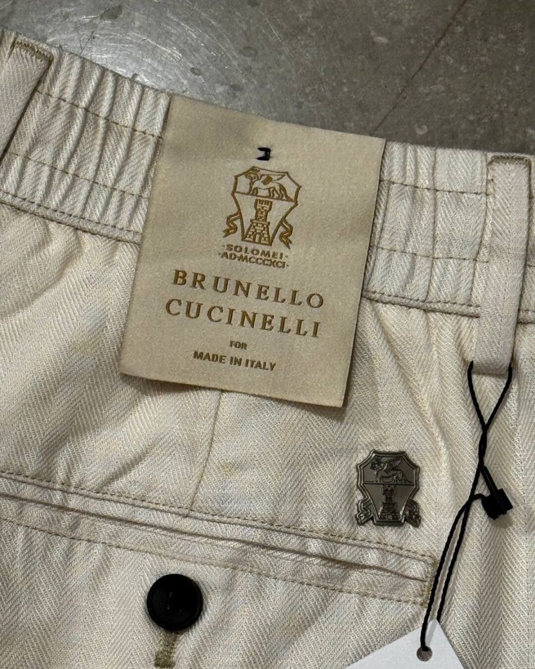 Льняные штаны Brunello Cucinelli — изображение 8