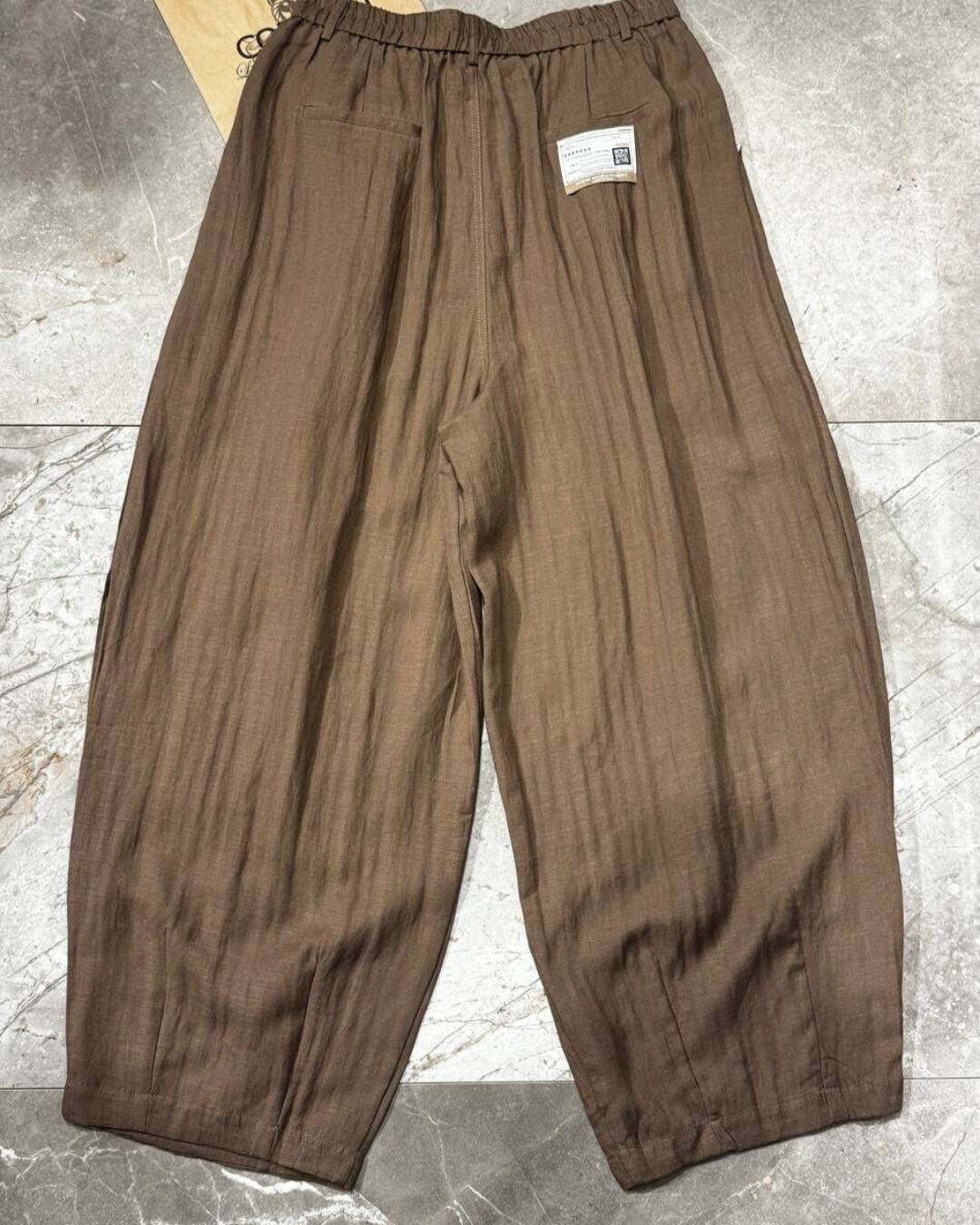 Льняные штаны Maison Mihara — изображение 6