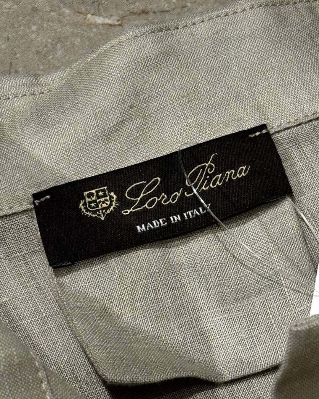 Льняная рубашка Loro Piana — изображение 10