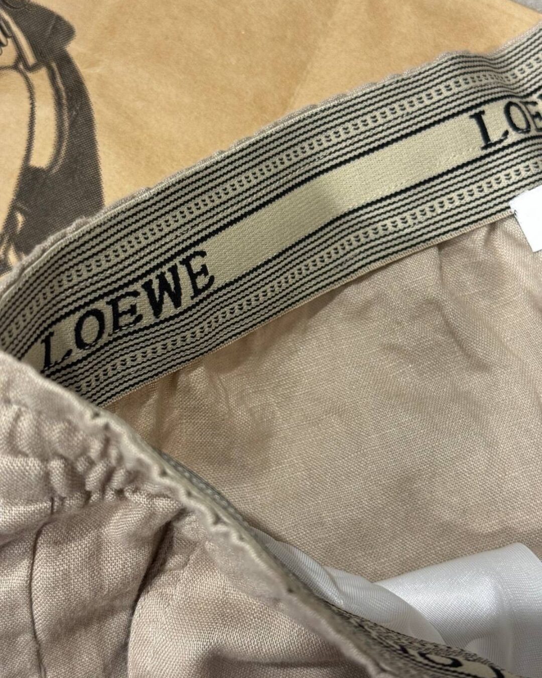 Льняные штаны Loewe — изображение 5