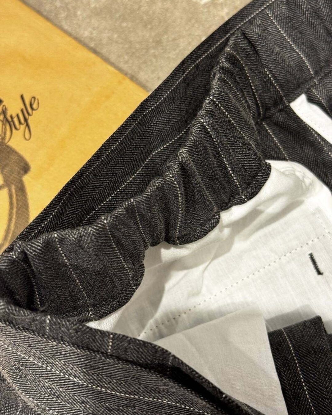 Льняные штаны Maison Margiela — изображение 9