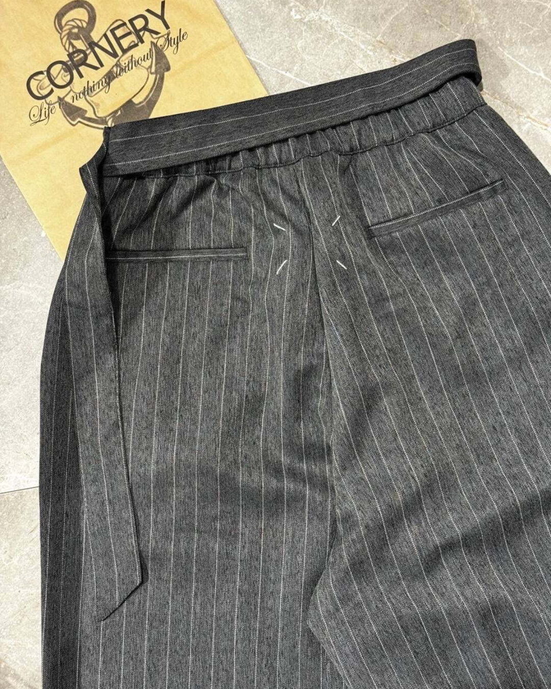 Льняные штаны Maison Margiela — изображение 7