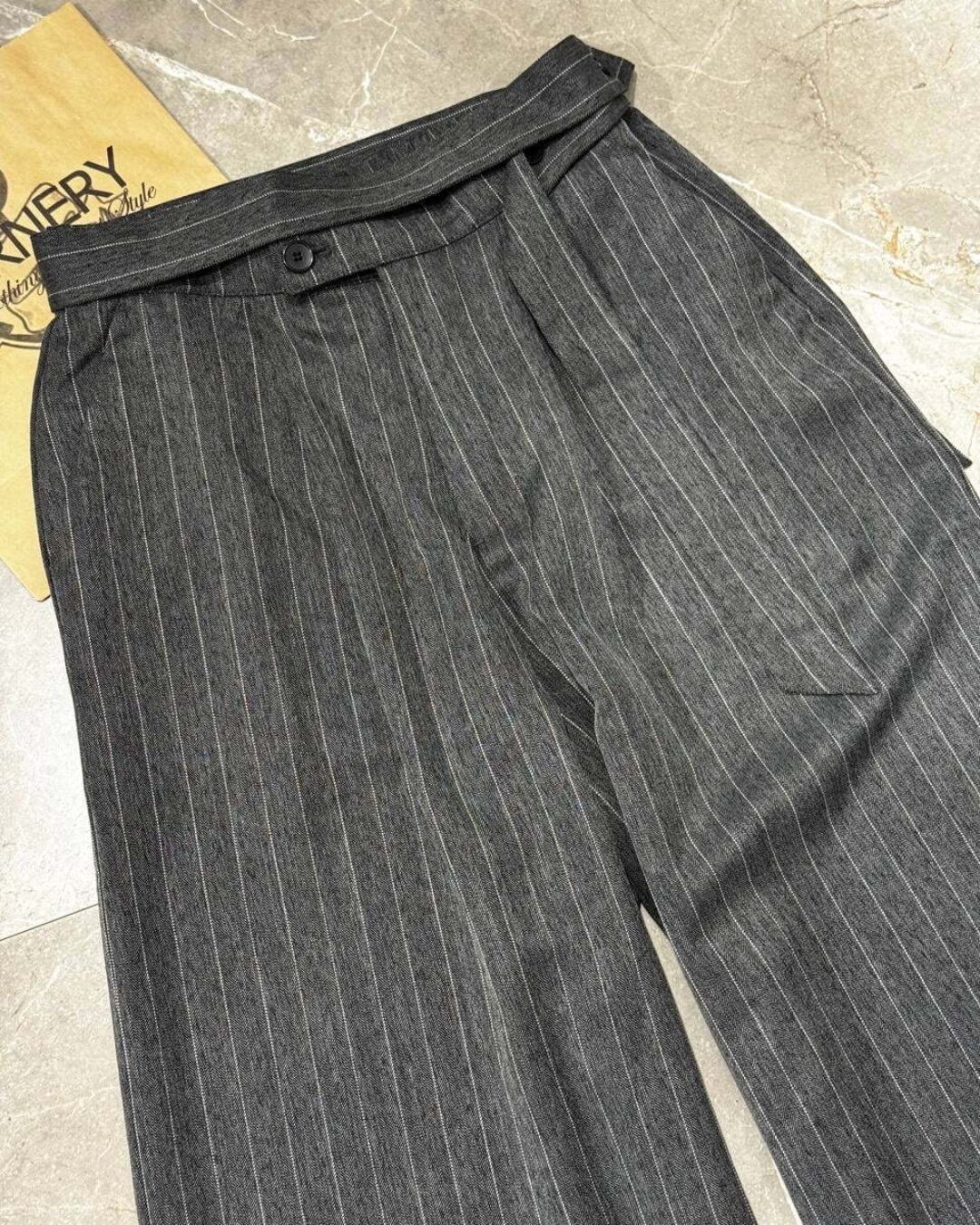 Льняные штаны Maison Margiela — изображение 5