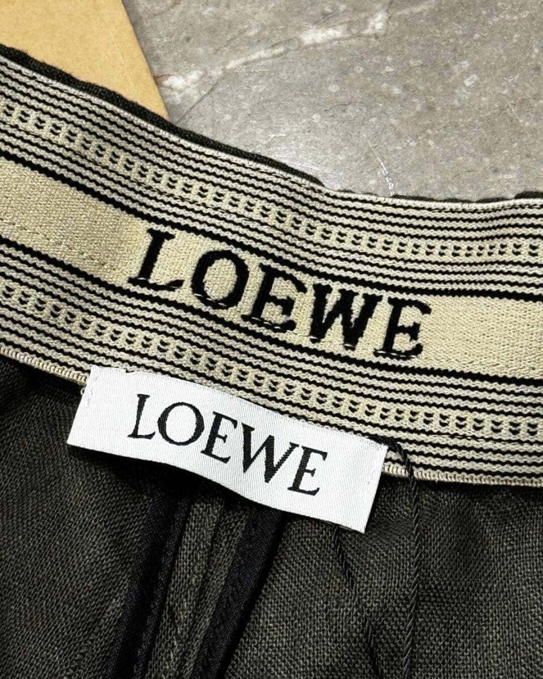 Льняные штаны Loewe — изображение 6