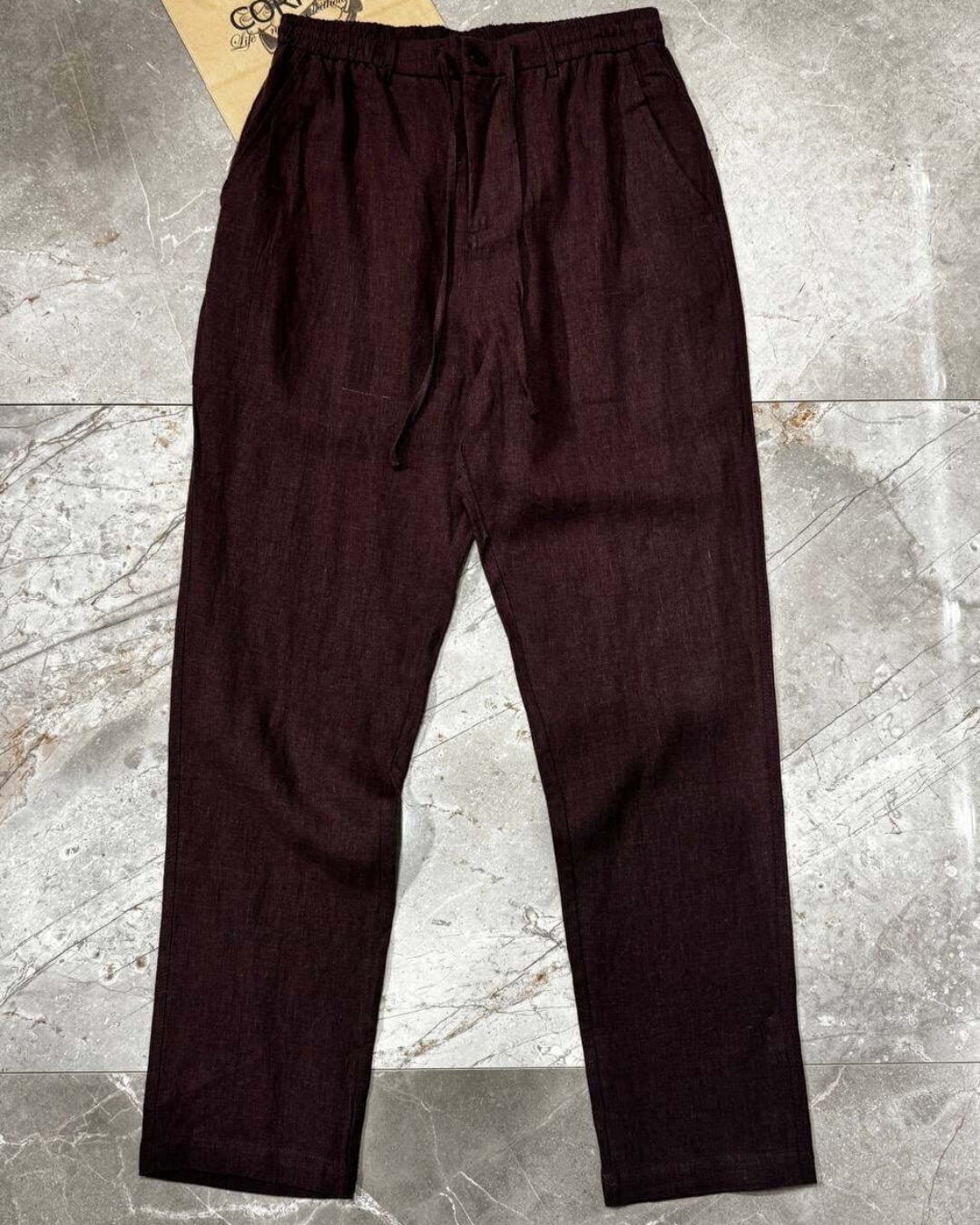 Льняные штаны Loro Piana — изображение 4