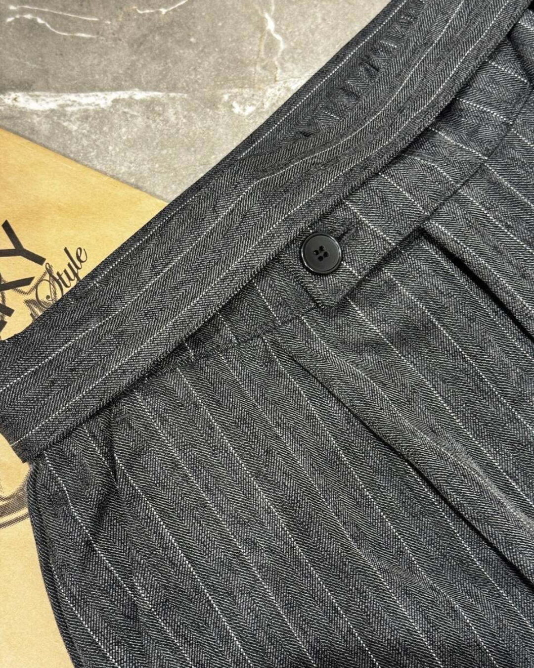 Льняные штаны Maison Margiela — изображение 4