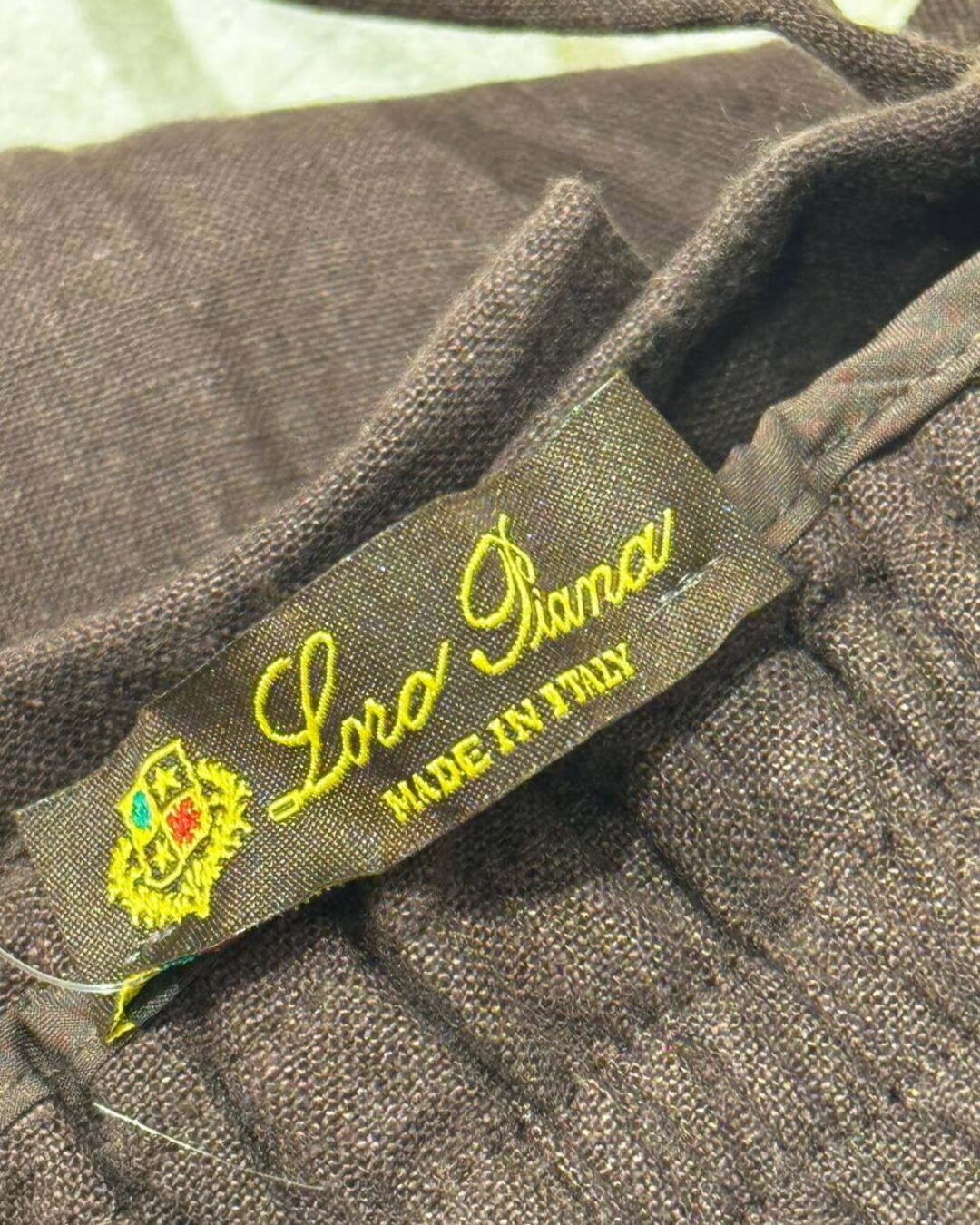 Льняные штаны Loro Piana — изображение 9