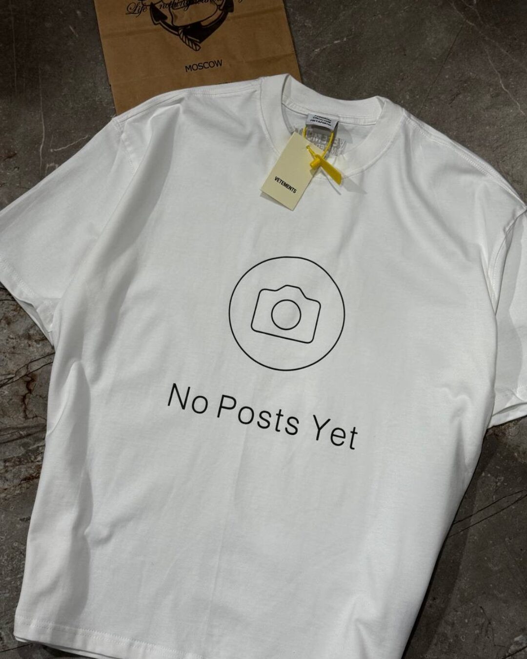 Футболка Vetements No Posts Yet — изображение 5