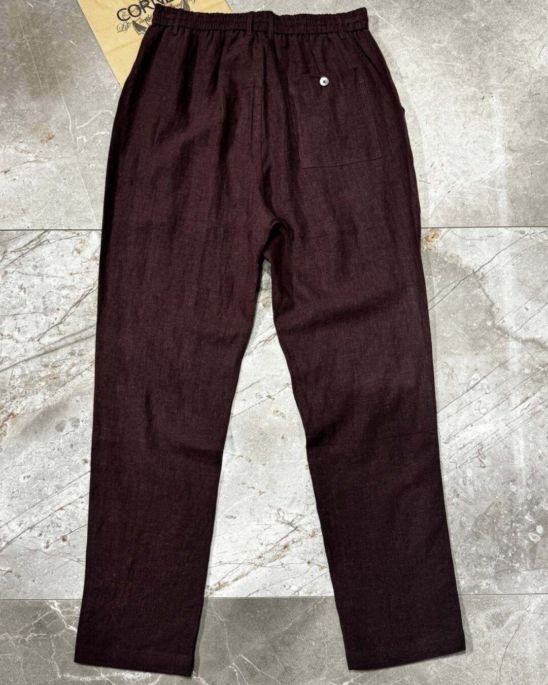 Льняные штаны Loro Piana — изображение 5