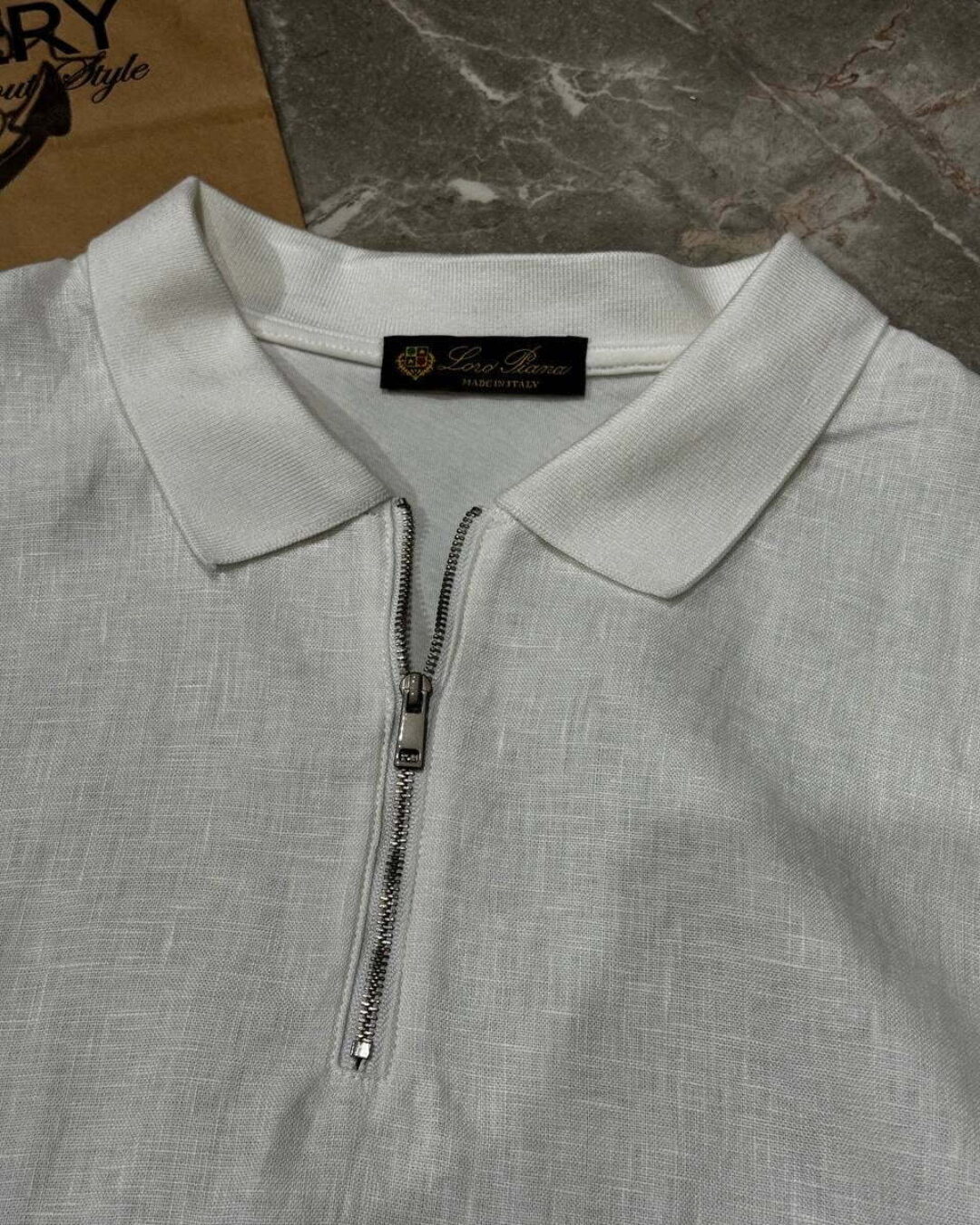 Льняное поло Loro Piana — изображение 8