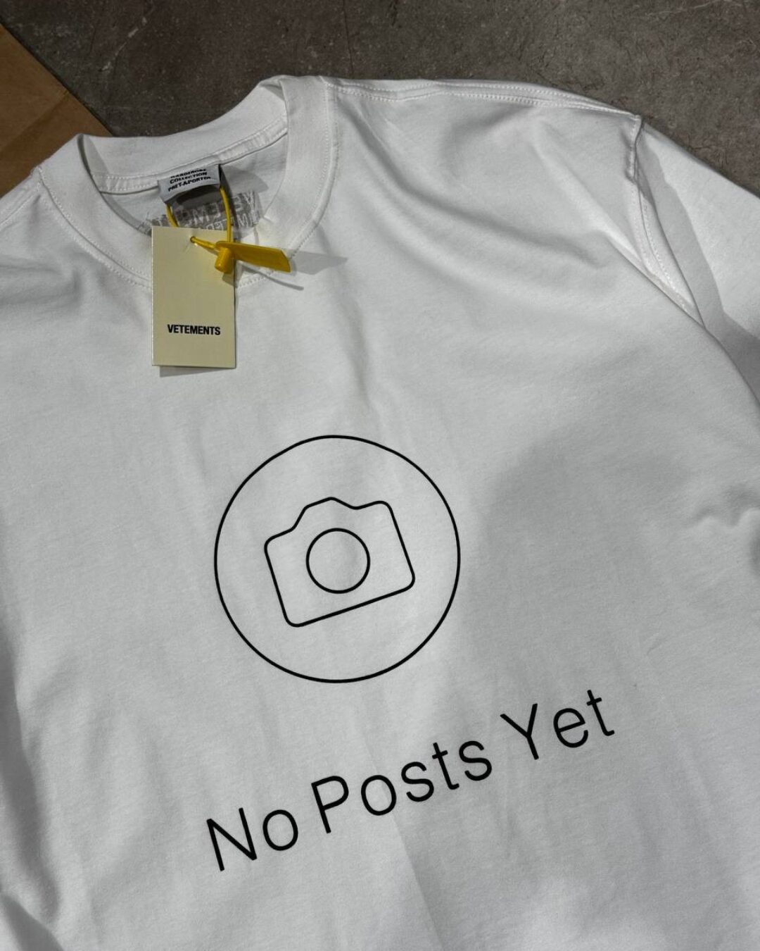 Футболка Vetements No Posts Yet — изображение 3
