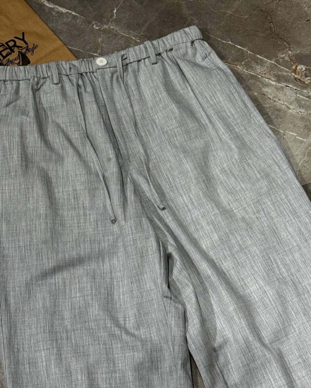 Льняные штаны Maison Margiela — изображение 4