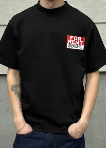 Футболка Vetements For Rent