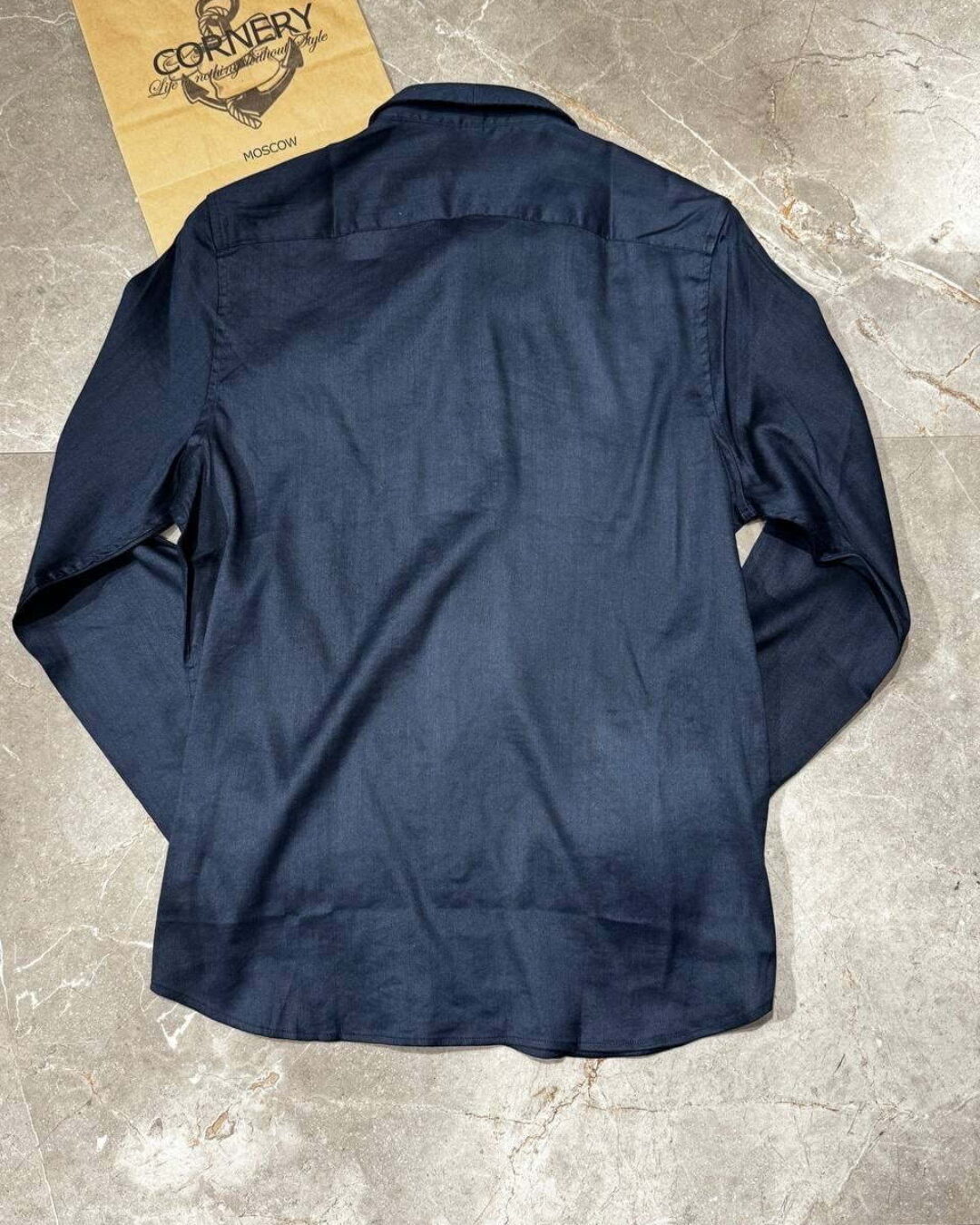 Льняная рубашка Loro Piana — изображение 3