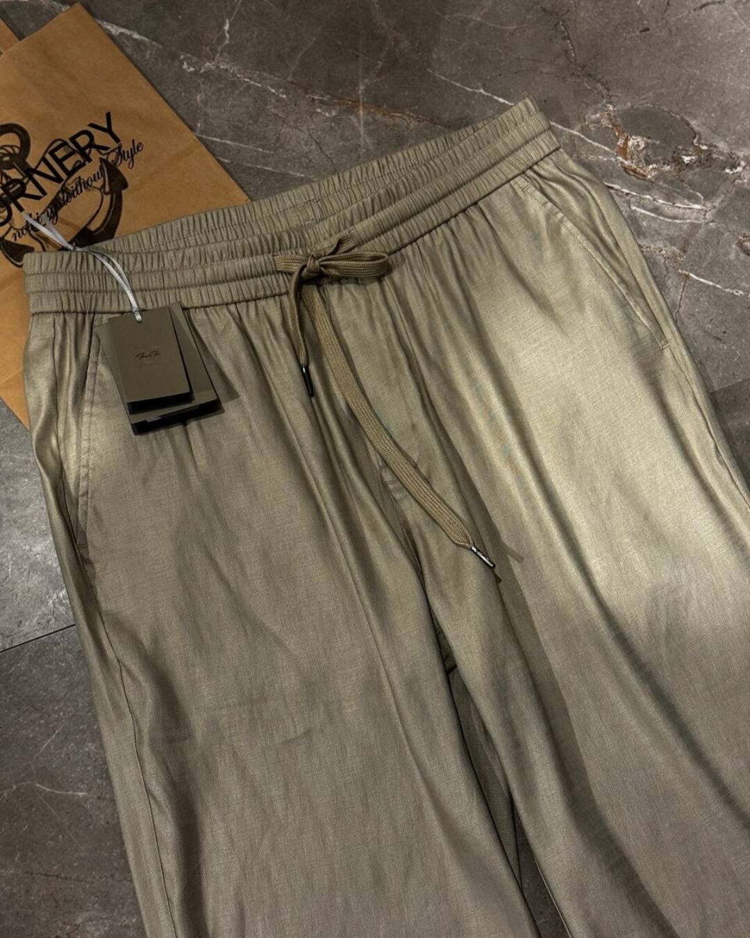 Льняные штаны Tom Ford — изображение 6