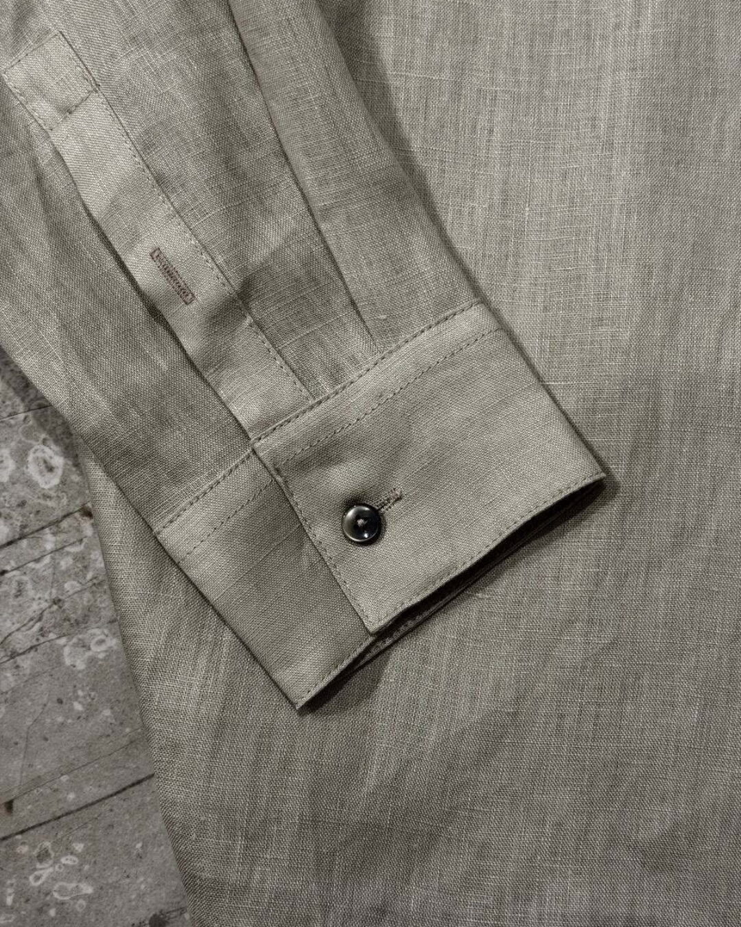 Льняная рубашка Loro Piana — изображение 8