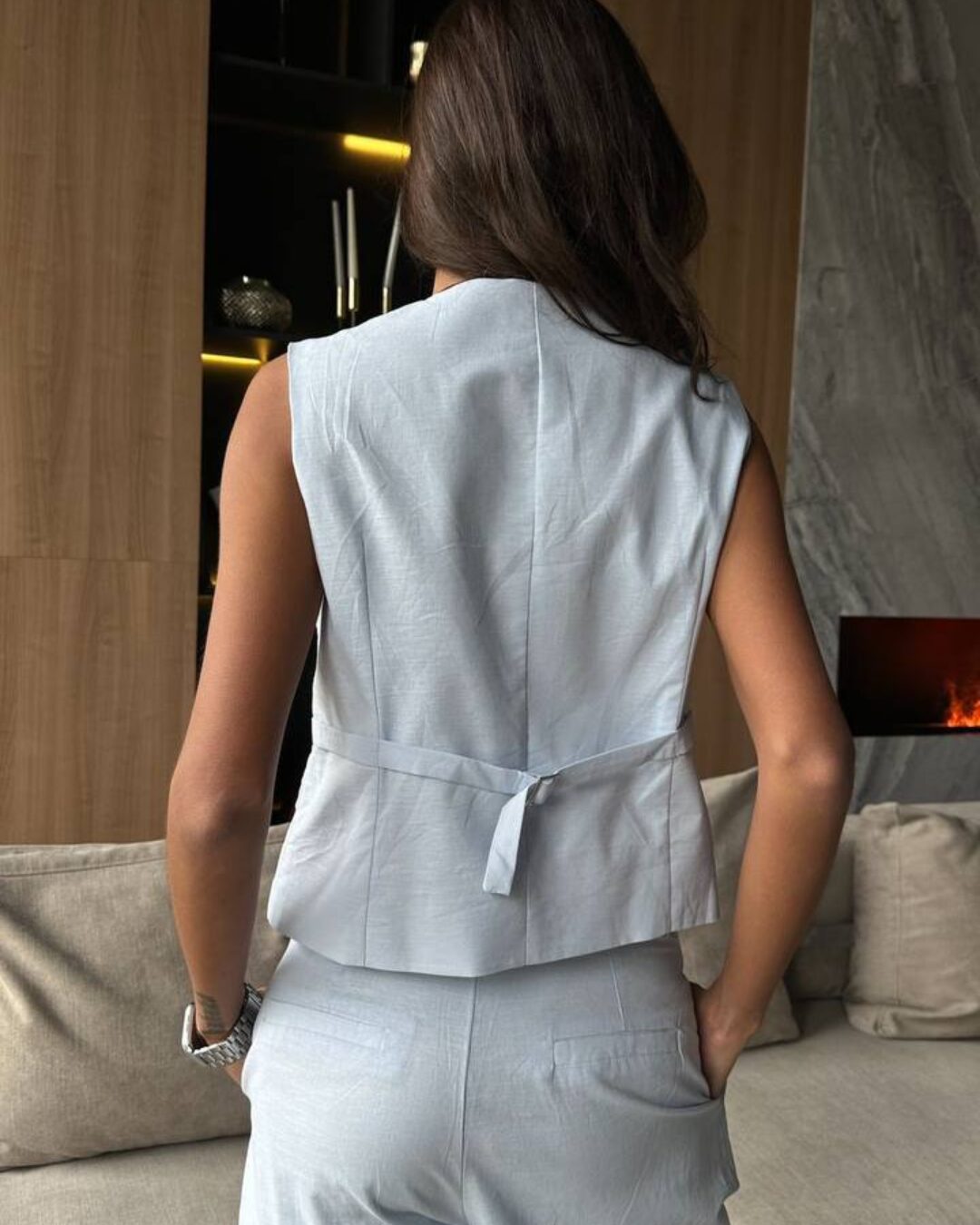Льняной костюм Loro Piana — изображение 5