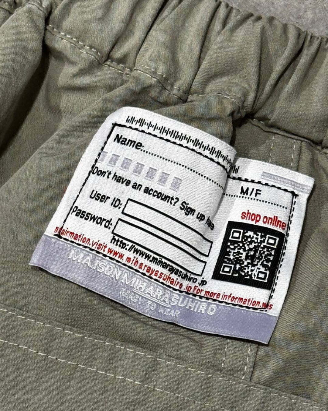 Штаны Maison Mihara — изображение 8