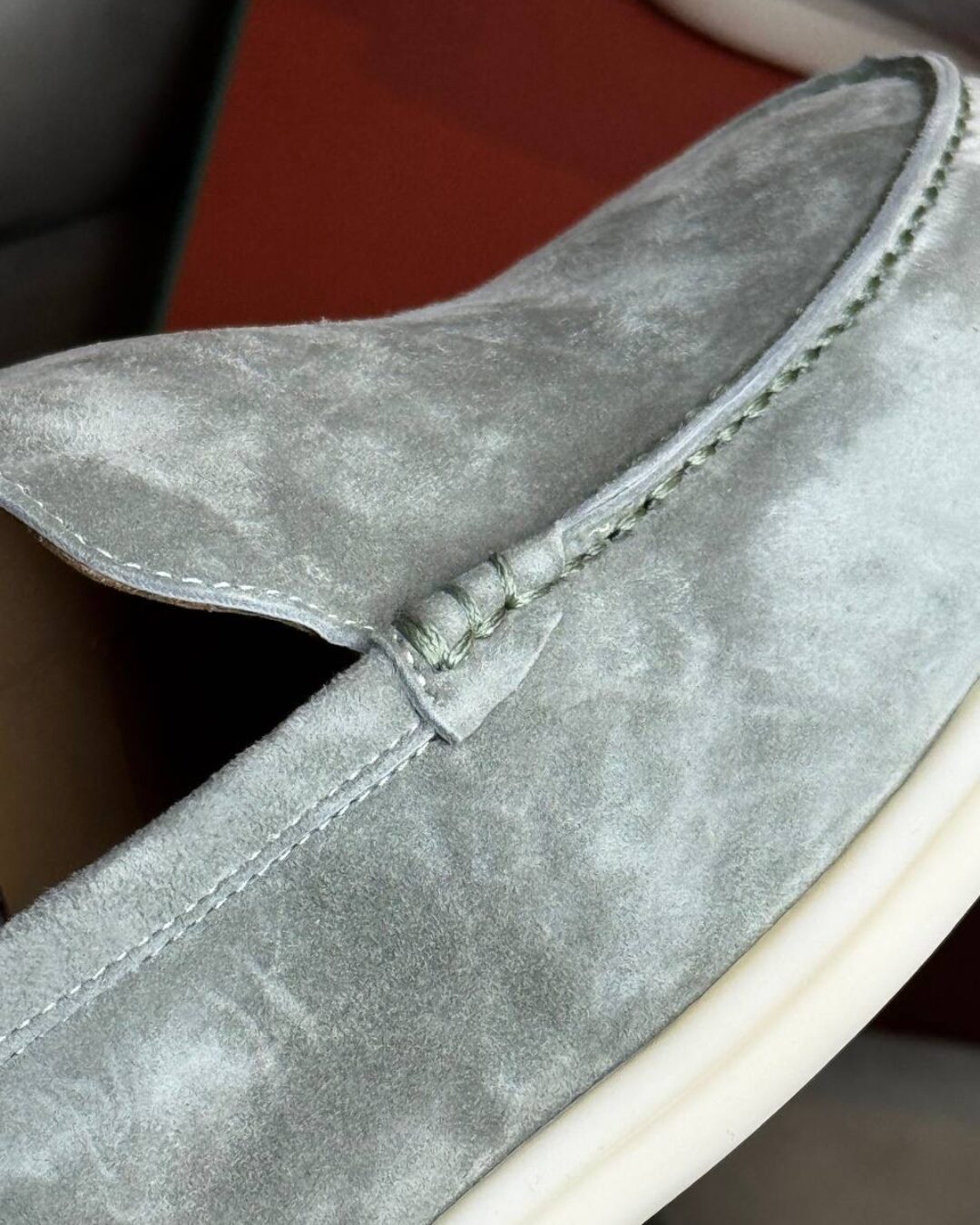 Лоферы Loro Piana Asphalt Grey — изображение 8
