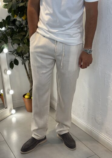 Льняные штаны Brunello Cucinelli