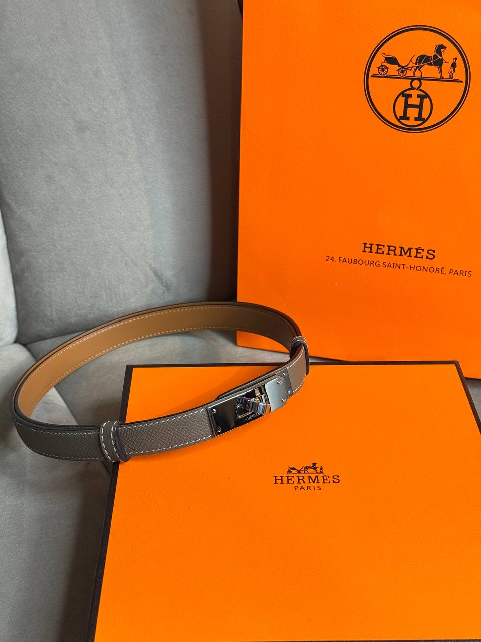 Ремень Hermes Kelly
