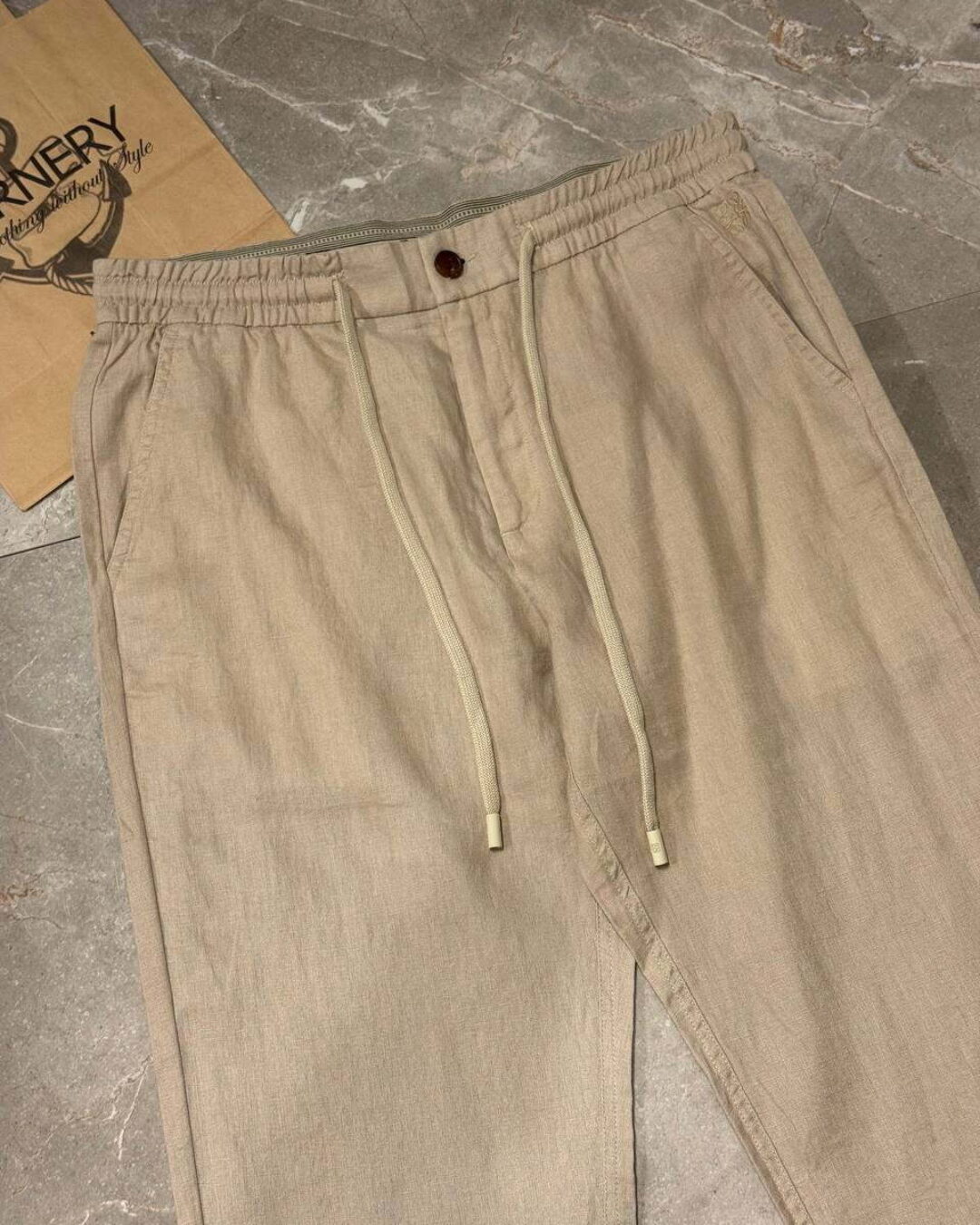 Льняные штаны Loewe — изображение 3