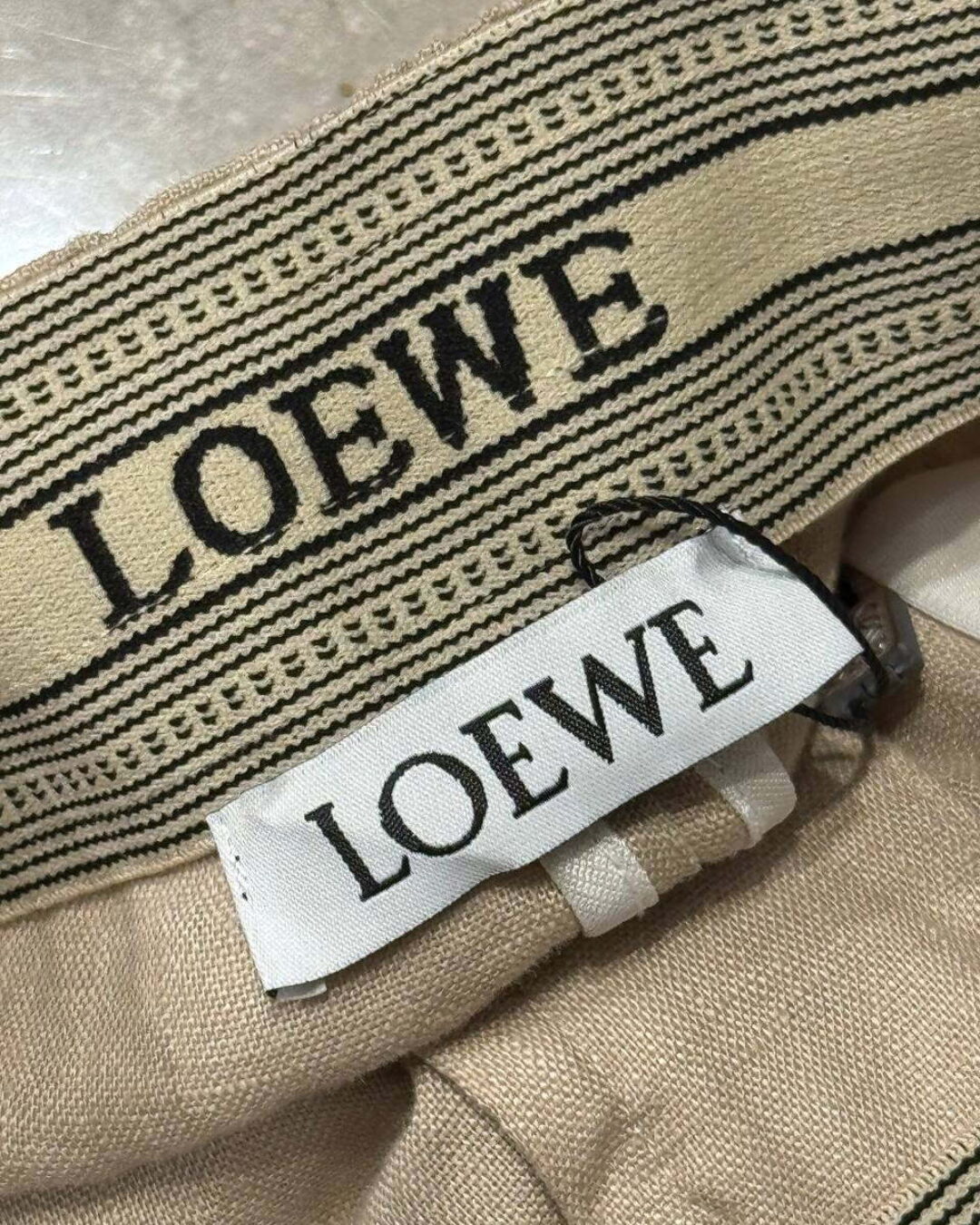 Льняные штаны Loewe — изображение 9