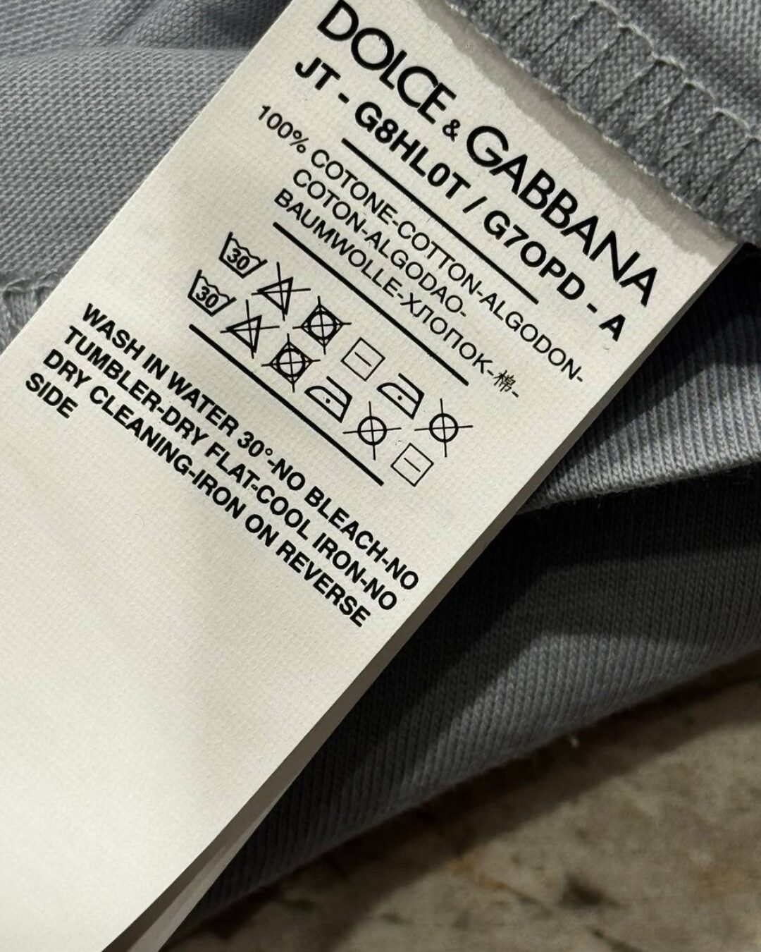 Футболка Dolce & Gabbana — изображение 8