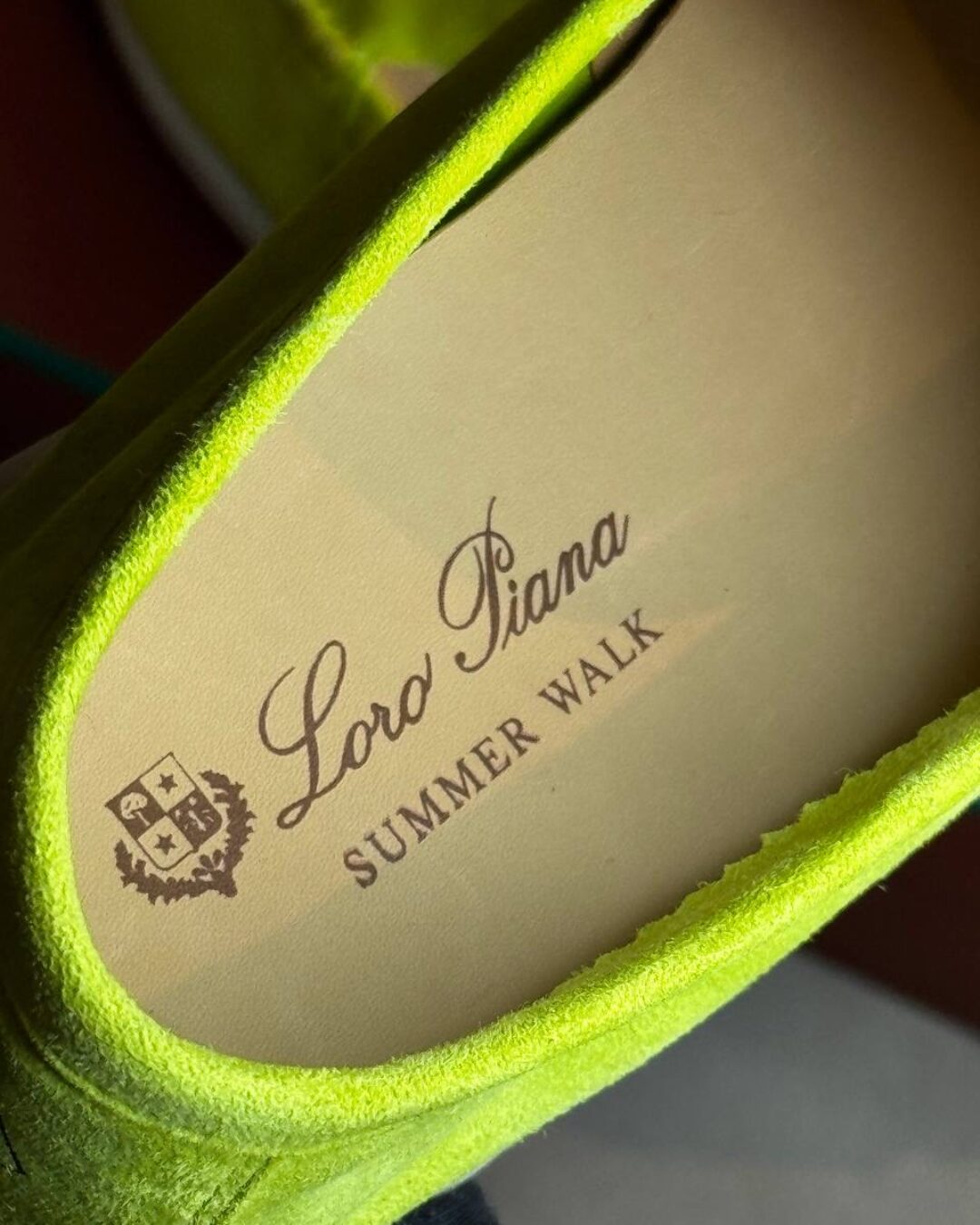Лоферы Loro Piana Light Yellow — изображение 4