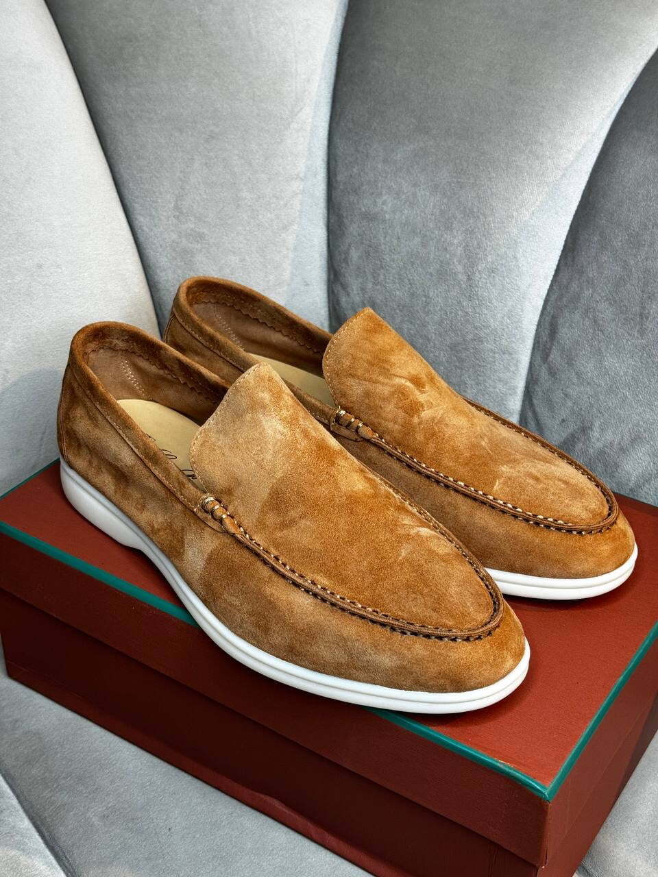 Лоферы Loro Piana Caramel
