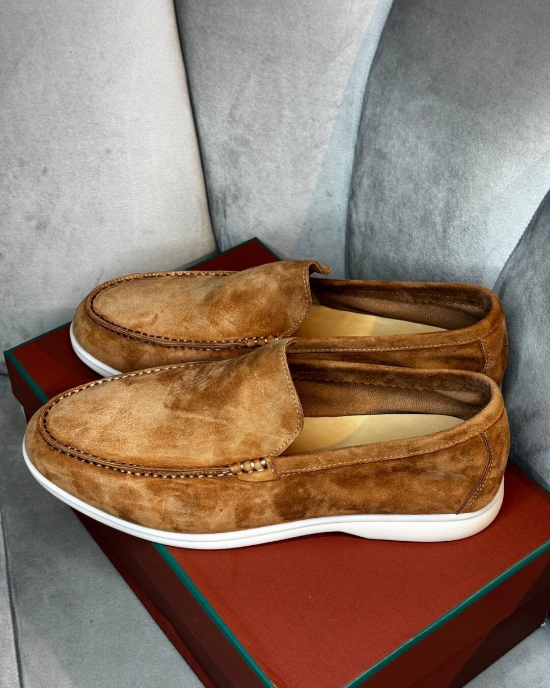 Лоферы Loro Piana Caramel — изображение 3