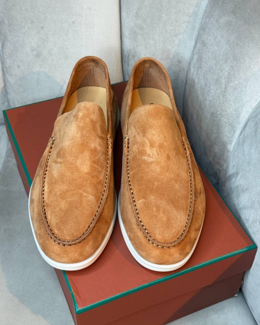 Лоферы Loro Piana Caramel — изображение 4