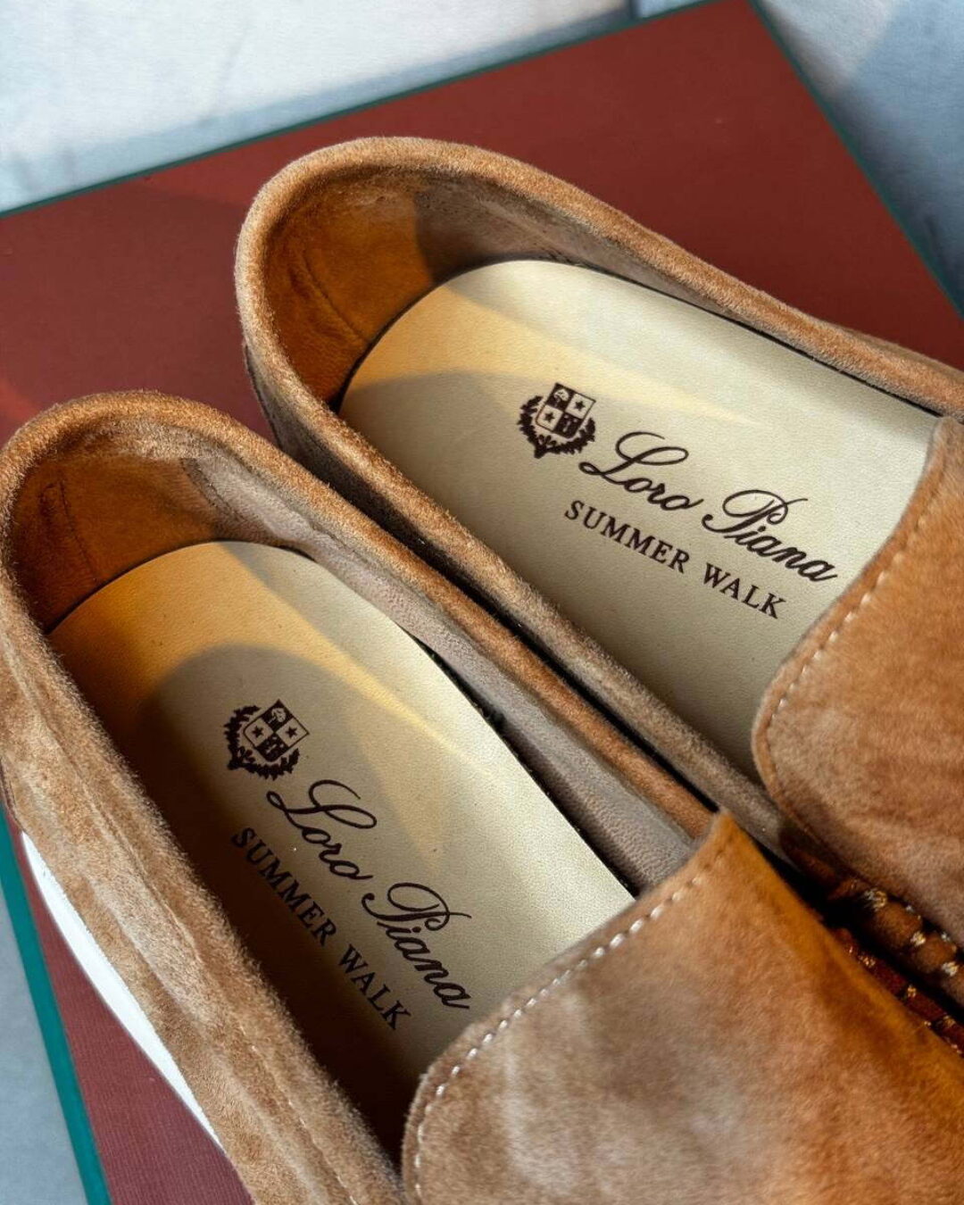 Лоферы Loro Piana Caramel — изображение 6