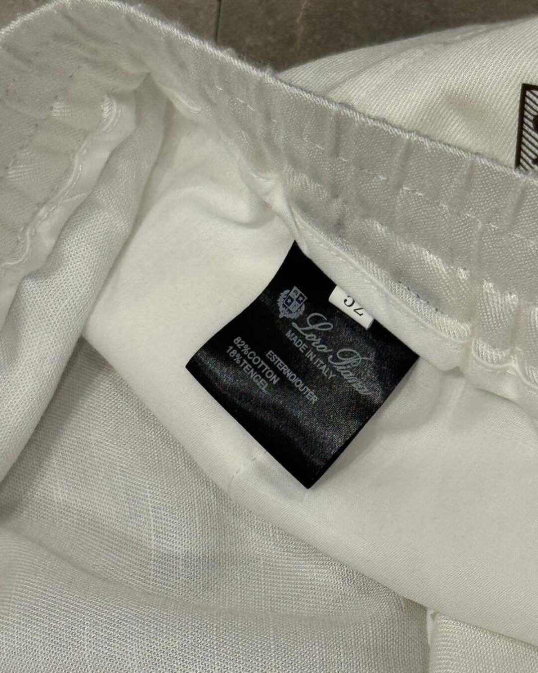 Льняные штаны Loro Piana — изображение 10