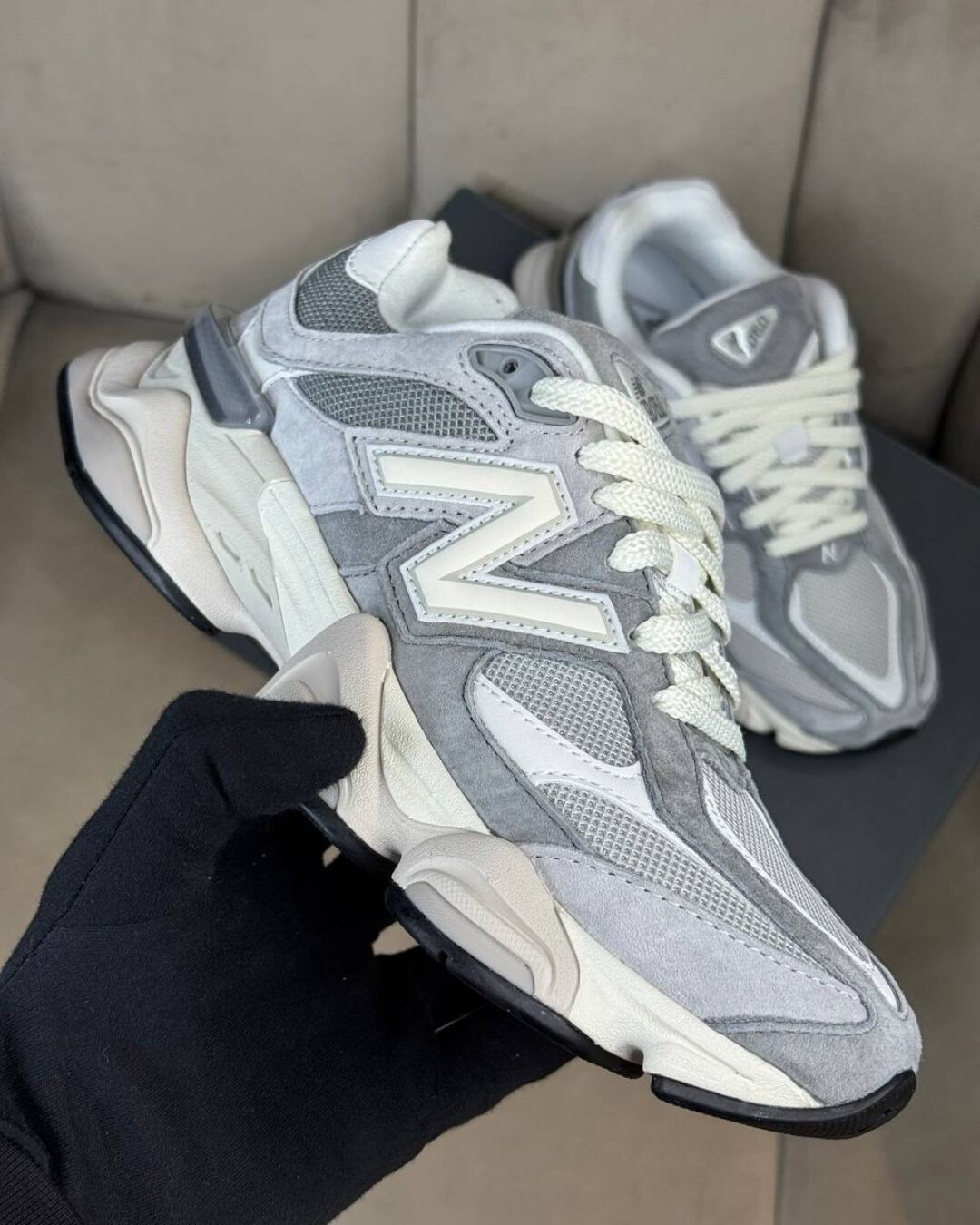 Кроссовки New Balance 9060 Slate Grey — изображение 2