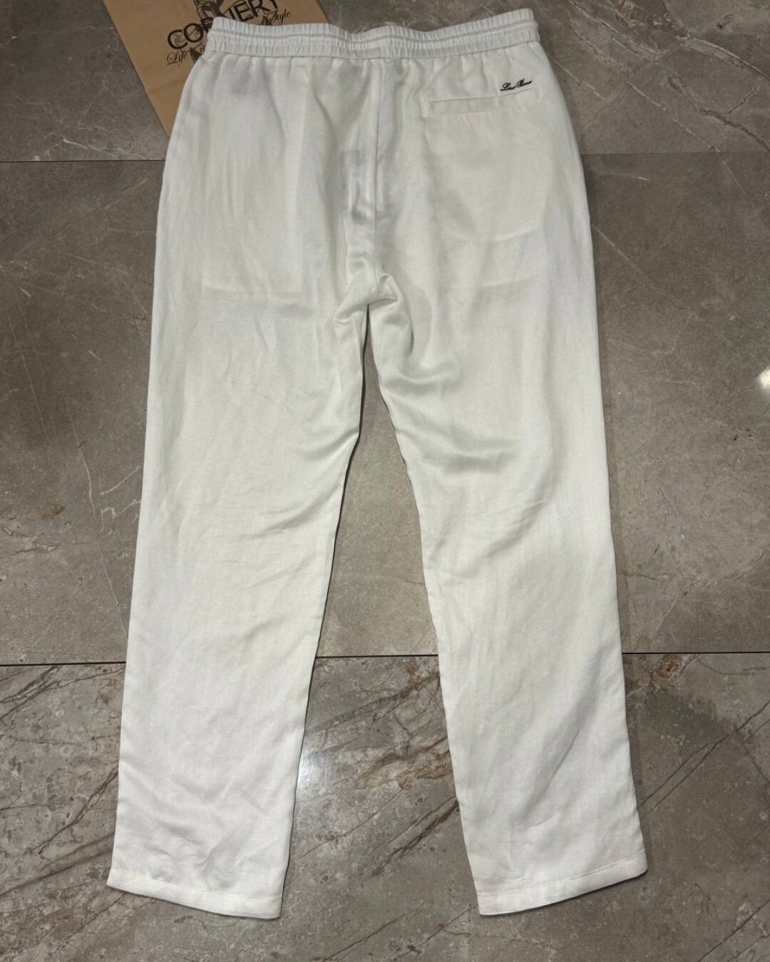 Льняные штаны Loro Piana — изображение 3