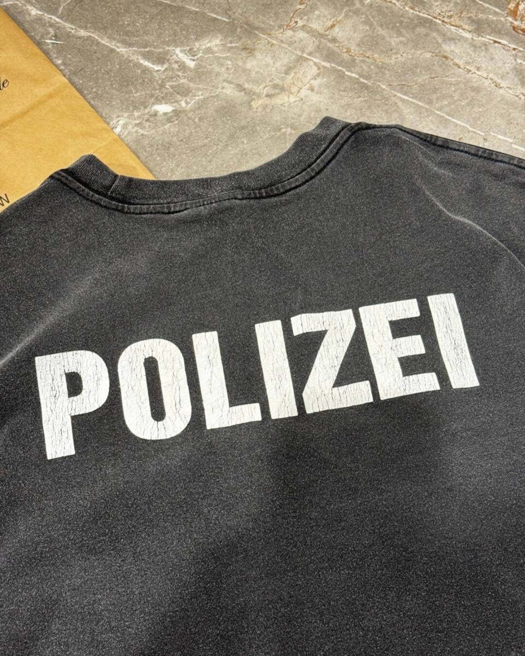 Футболка Vetements Polizei — изображение 7