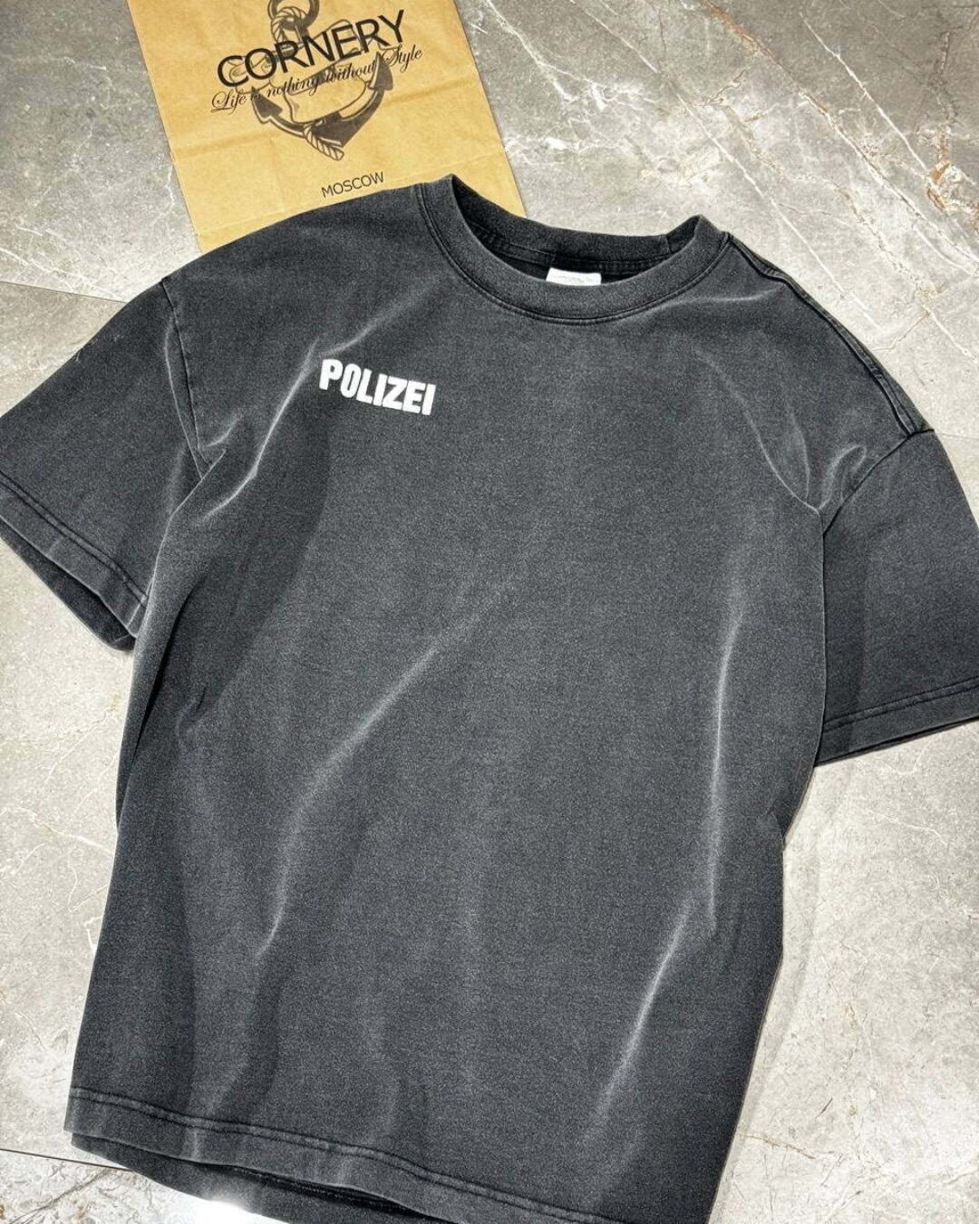 Футболка Vetements Polizei — изображение 5