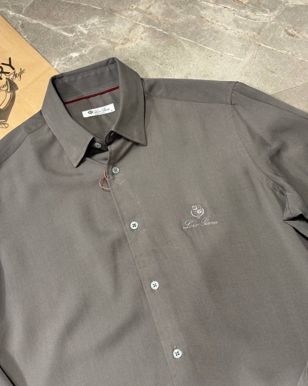 Рубашка Loro Piana — изображение 6