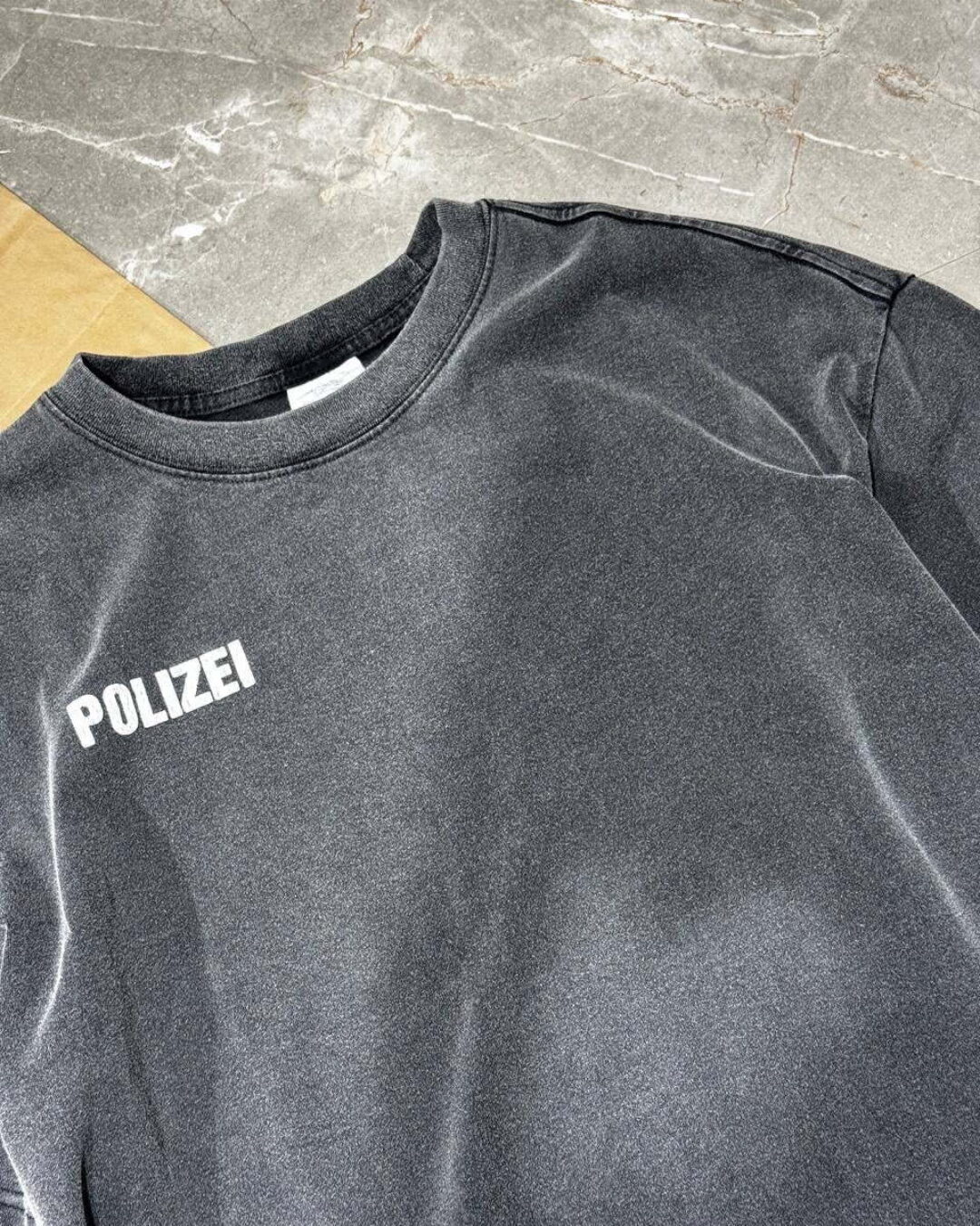 Футболка Vetements Polizei — изображение 4