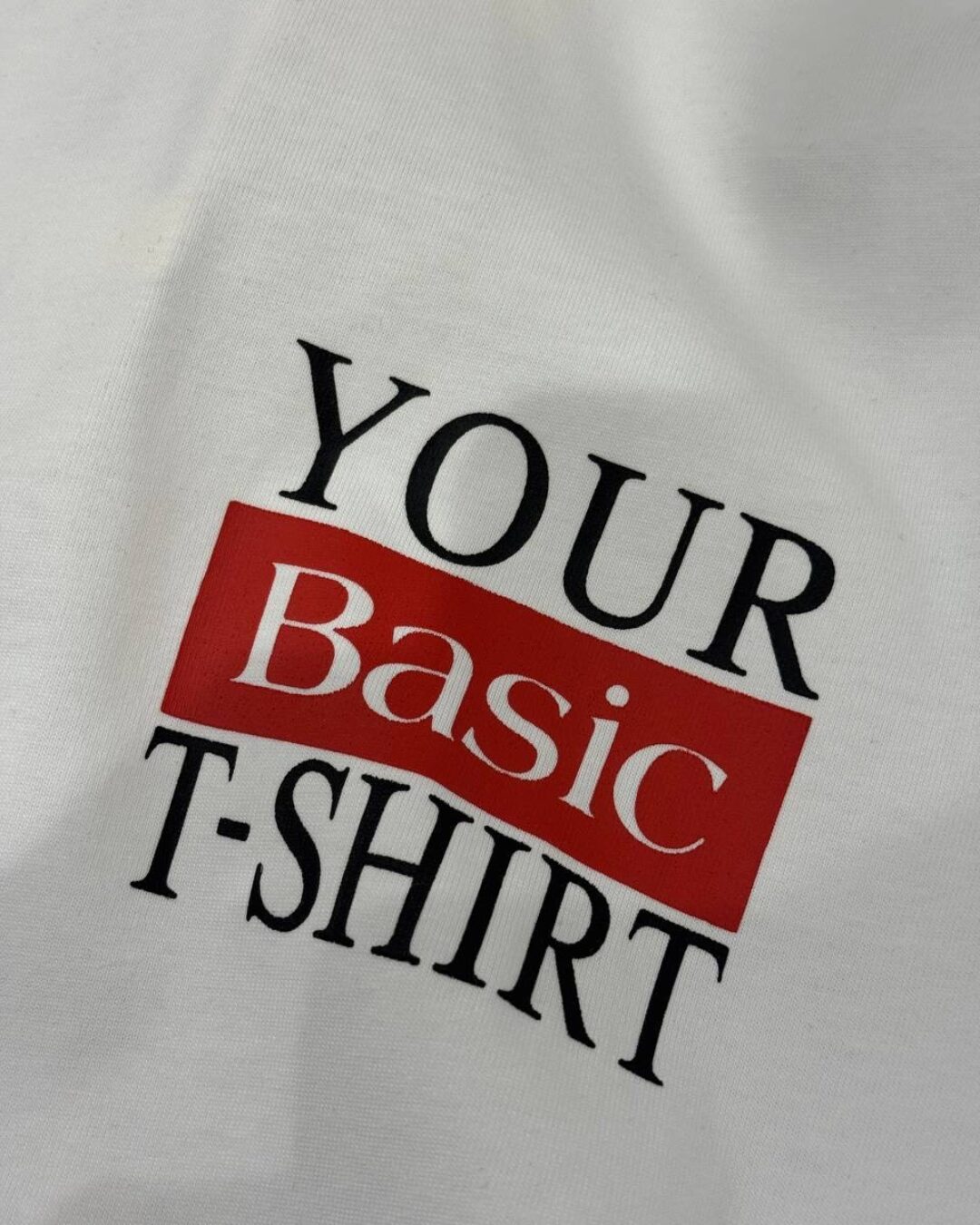 Футболка Vetements You'r Basic T-Shirt — изображение 3